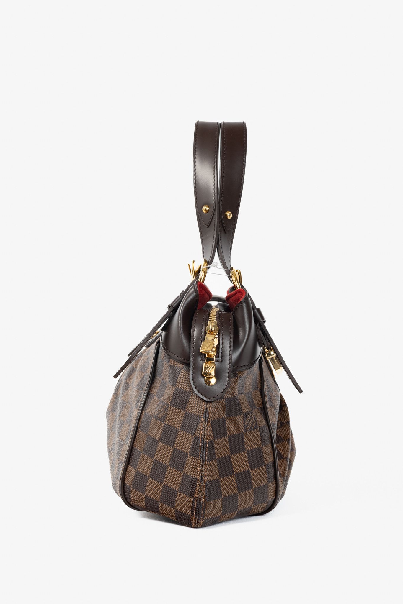 Louis Vuitton Louis Vuitton Sistina PM Damier Ebene Canvas Handbag Size ONE SIZE - 3 Thumbnail