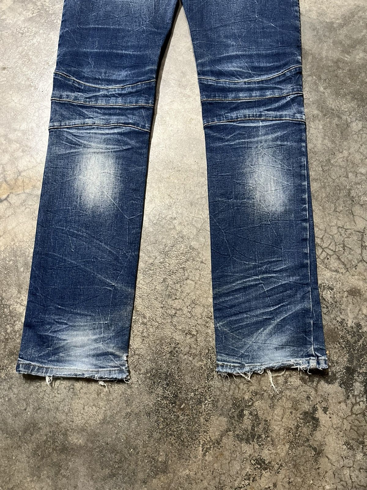 In The Attic In the attic stretchable biker pant like balmain distressed Size US 31 - 11 Thumbnail