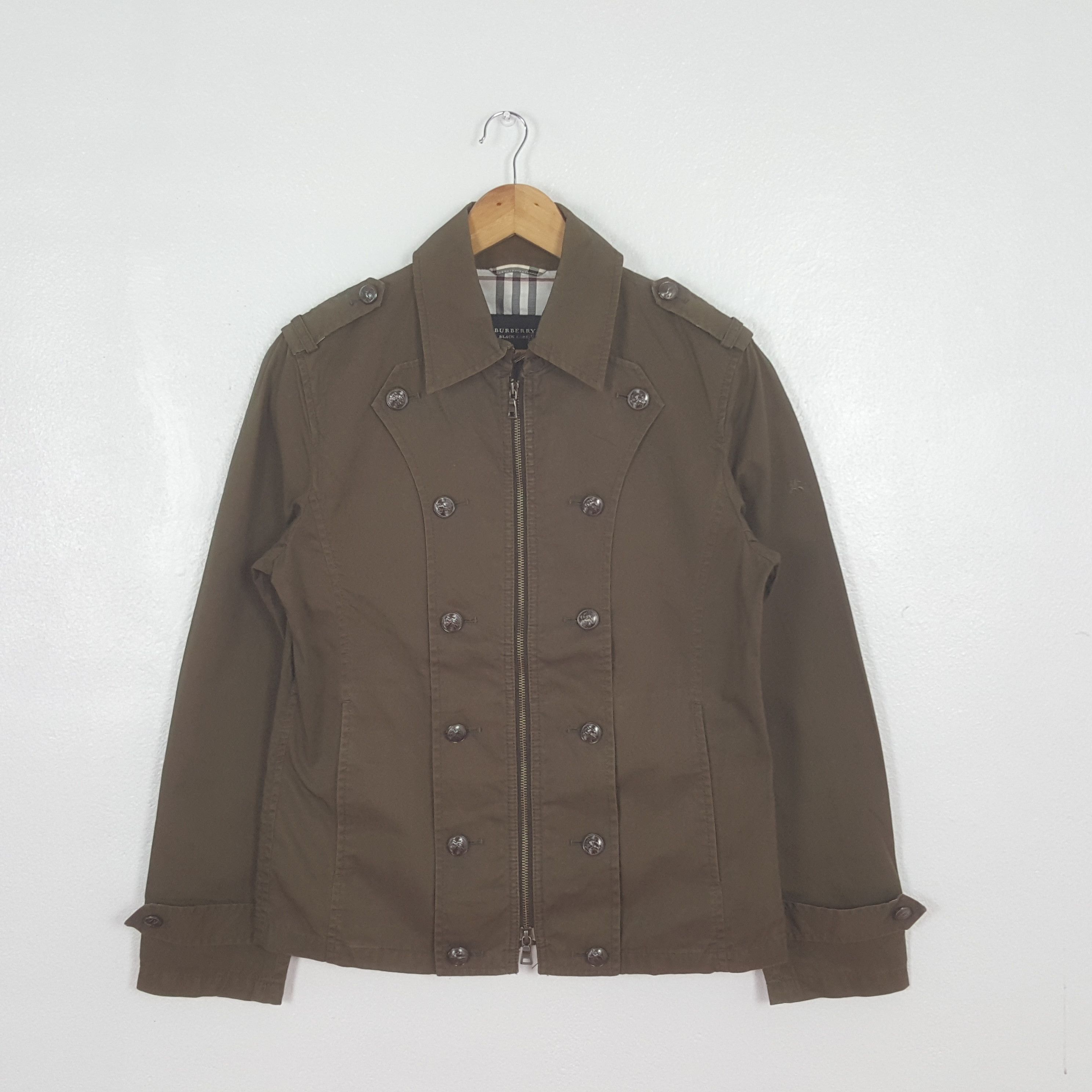Burberry Vintage Burberry London Designer Punk Style Jacket C316N12 Size US XS / EU 42 / 0 - 3 Thumbnail