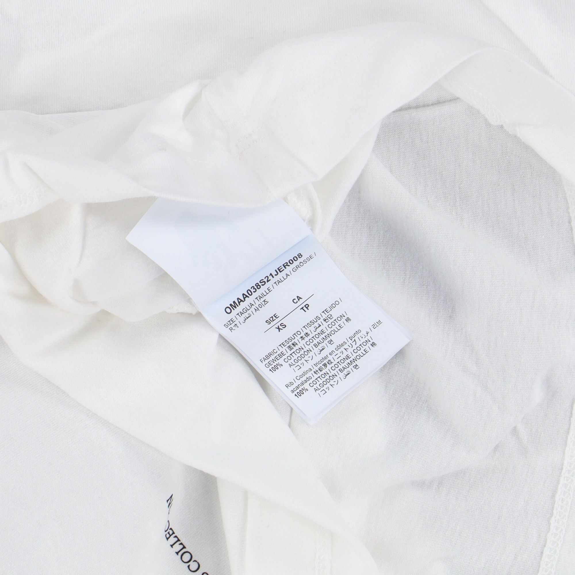Off-White White Tech Marker Arrows Oversized T-Shirt Size US XS / EU 42 / 0 - 7 Thumbnail