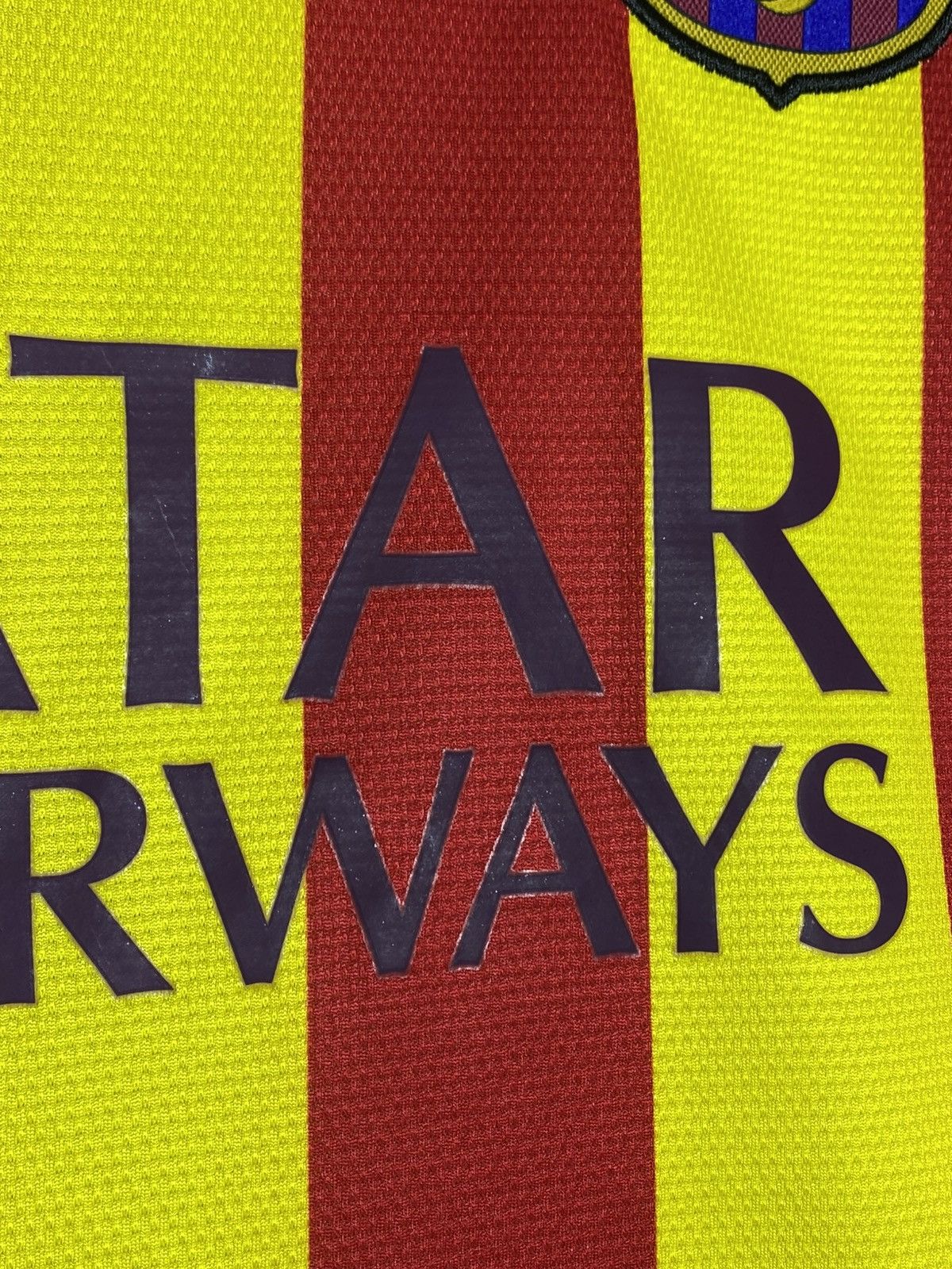 Nike Nike FC Barcelona 2013/14 Away Soccer Jersey Messi Era Size US M / EU 48-50 / 2 - 9 Thumbnail