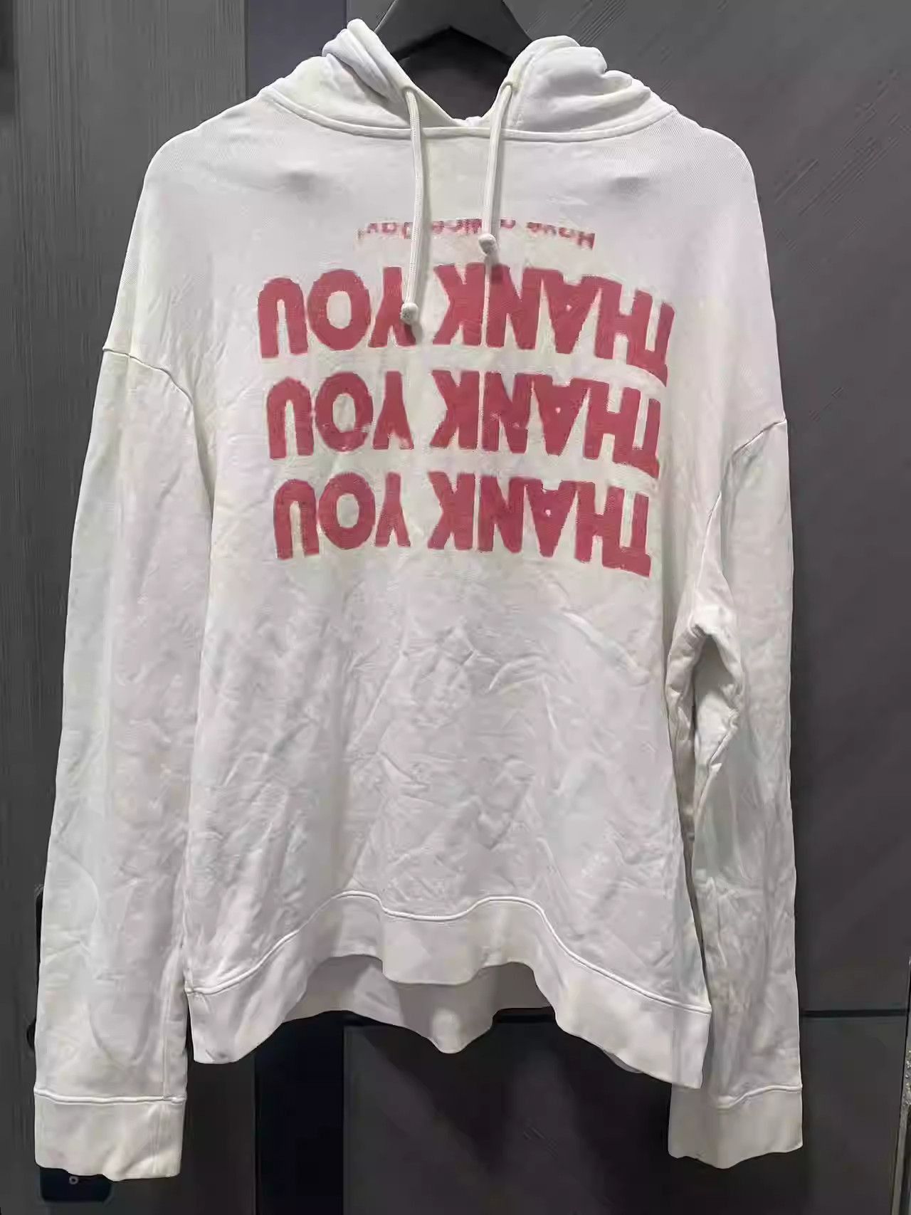正規 RAF SIMONS FW17/18 Thank You Hoodie Raf Simons FW17 THANK YOU HOODIE | Grailed