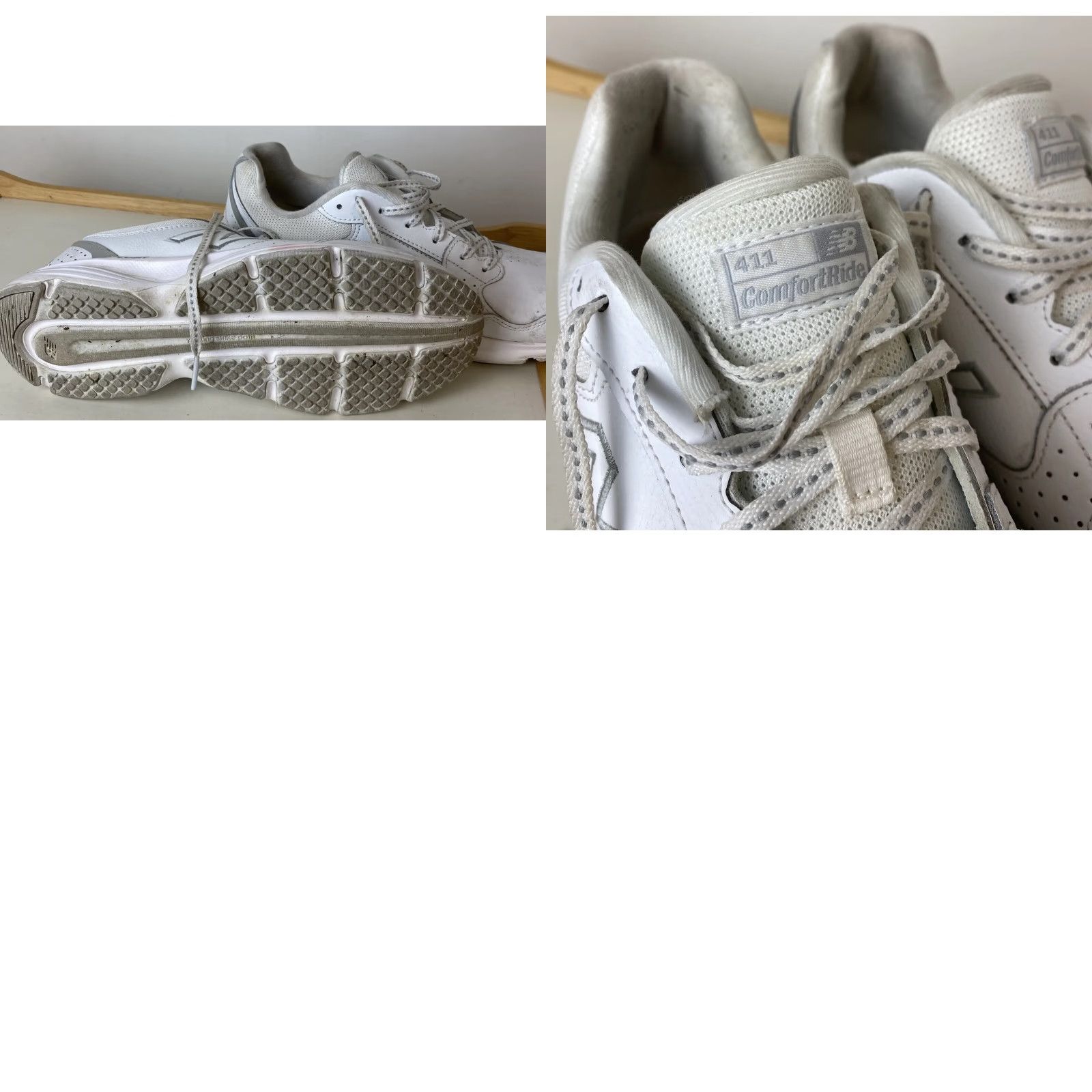 New Balance New Balance Walking Shoes Womens Size 11 White S1 Sneaker Athletic Comfort Shoes B Width 411 Size US 9 / IT 39 - 8 Thumbnail