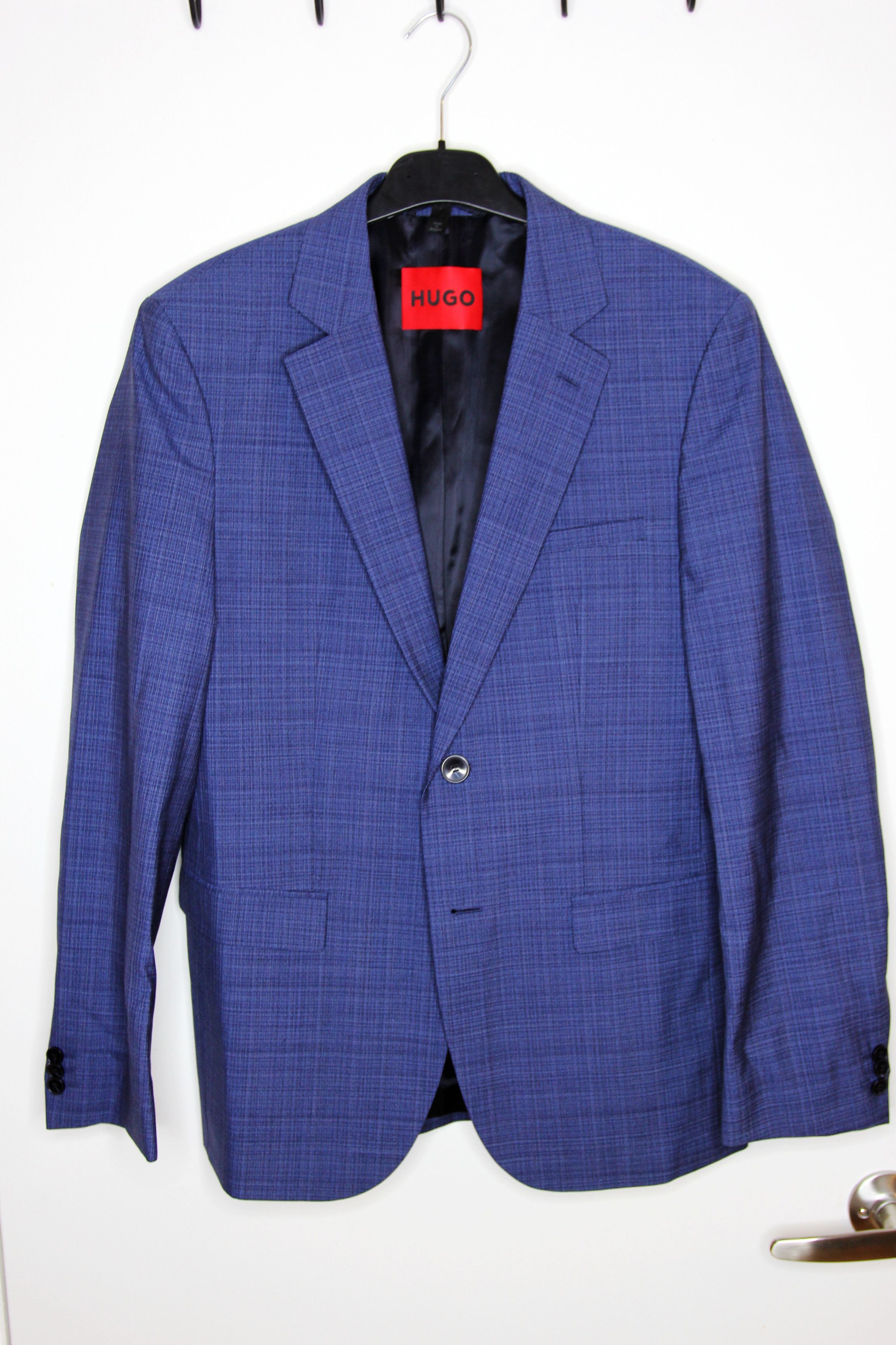 Hugo Boss BNWT AW25 HUGO BOSS MIDNIGHT BLUE END ON END JACKET 38R Size 38R - 2 Thumbnail