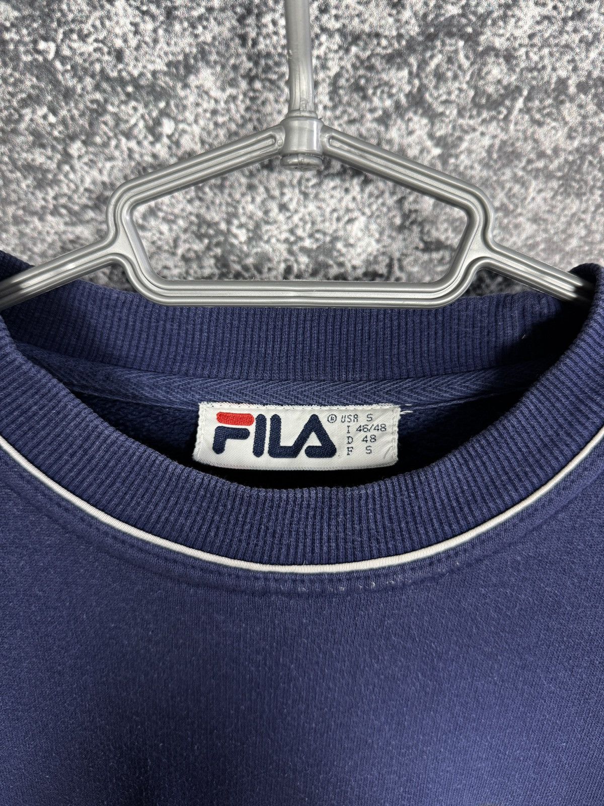 Fila FILA Vintage Crewneck Sweatshirt Big Logo Streetwear Size S Size US S / EU 44-46 / 1 - 7 Thumbnail