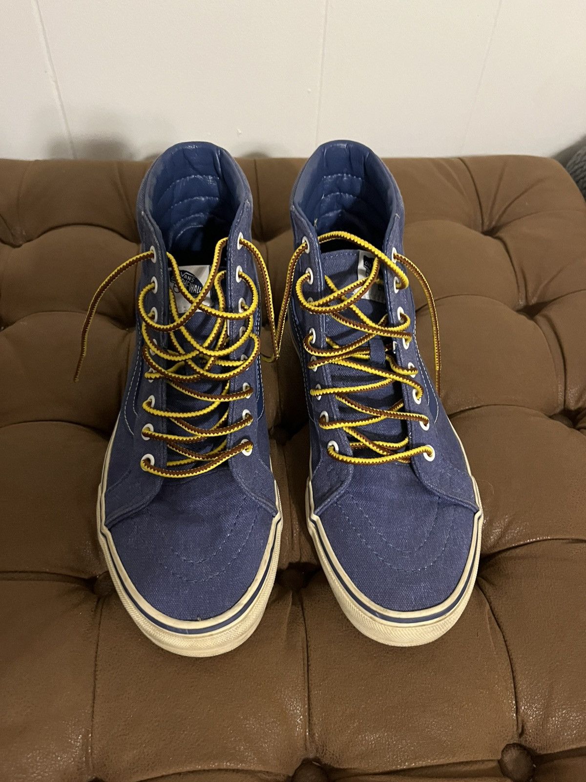 Vans Vans Washed Navy Size US 10.5 / EU 43-44 - 5 Thumbnail