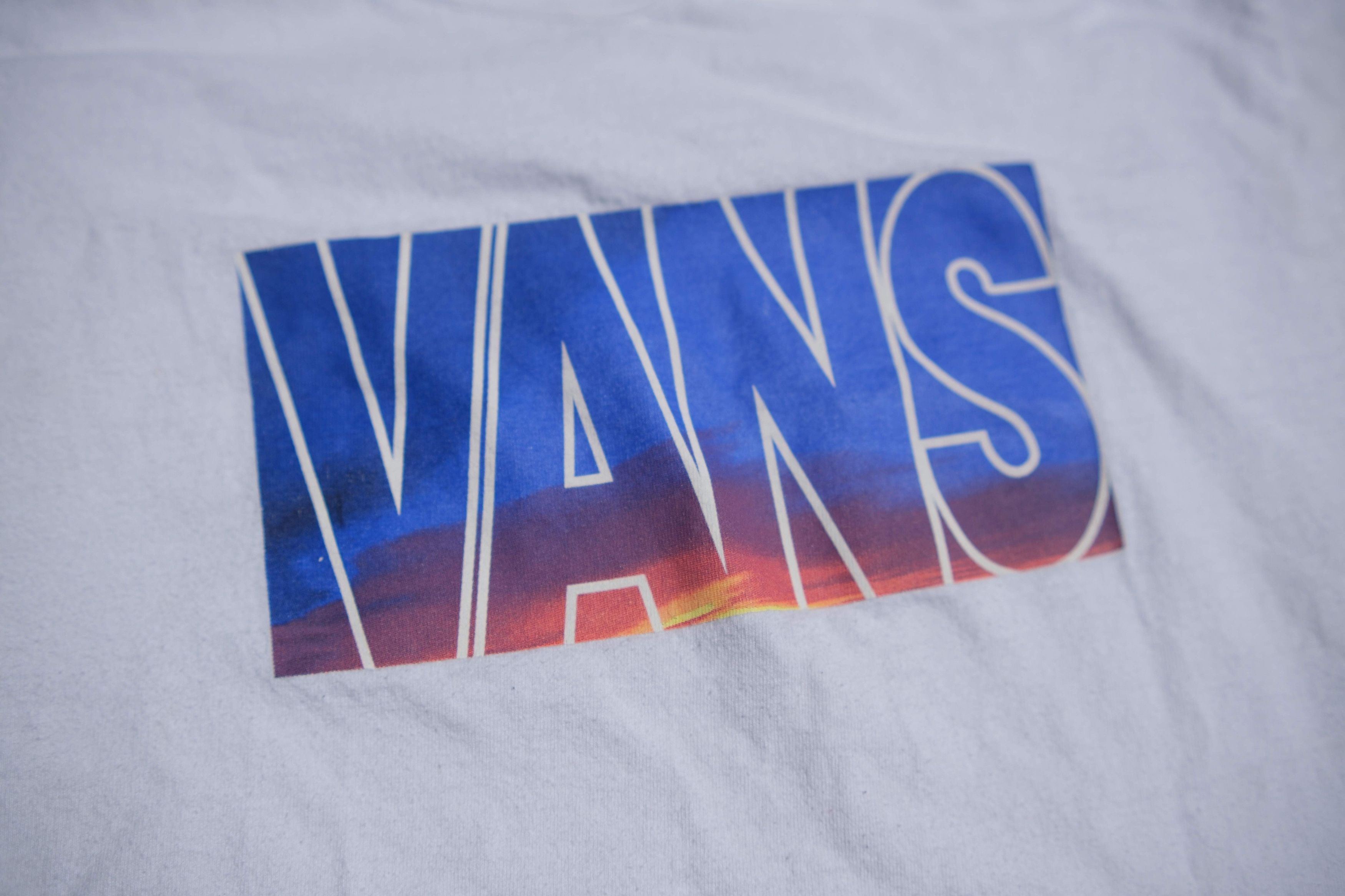 Vans Vintage Gradient Vans Logo Tee Size US M / EU 48-50 / 2 - 1 Thumbnail
