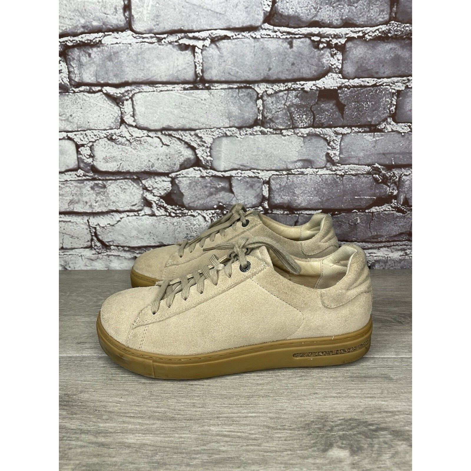 Birkenstock Birkenstock Bend Beige Suede Low Lace Up Sneakers Shoes Wome Size US 6.5 / IT 36.5 - 18 Thumbnail