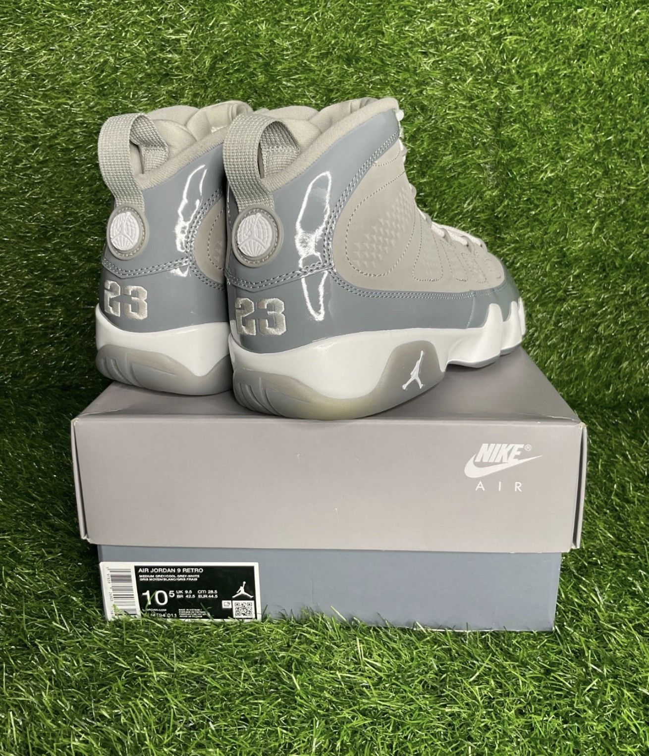 Jordan Brand Jordan 9 Retro Cool Gray 2025 Size US 9.5 / EU 42-43 - 3 Thumbnail