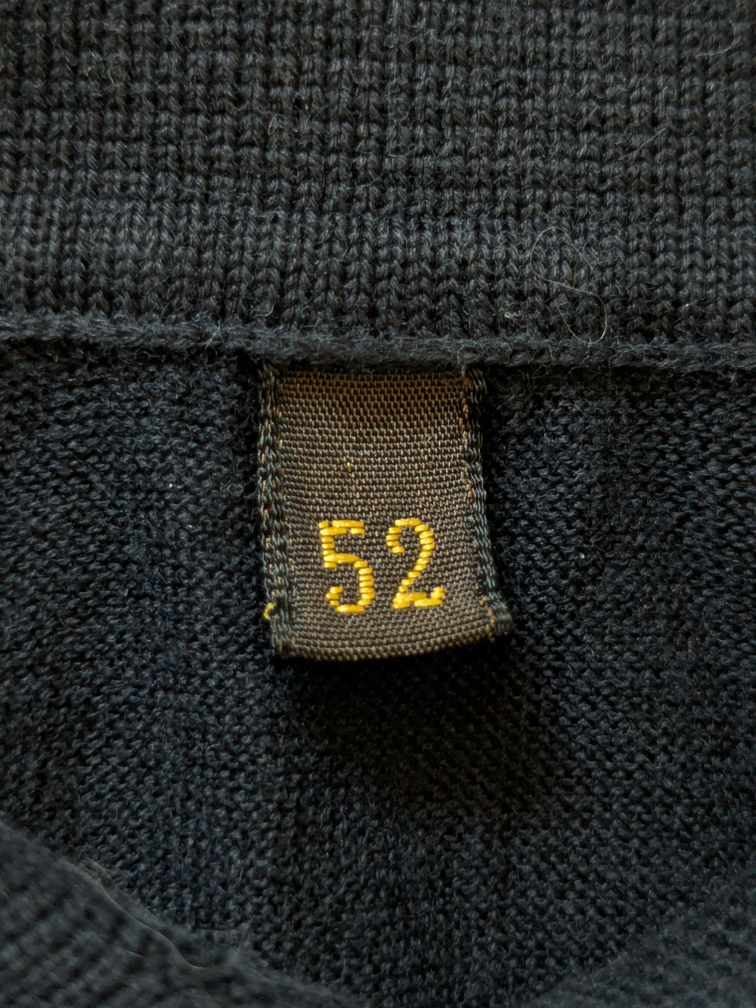 Loro Piana Vintage Loro Piana 1/3 Polo cotton sweater Size US L / EU 52-54 / 3 - 4 Thumbnail
