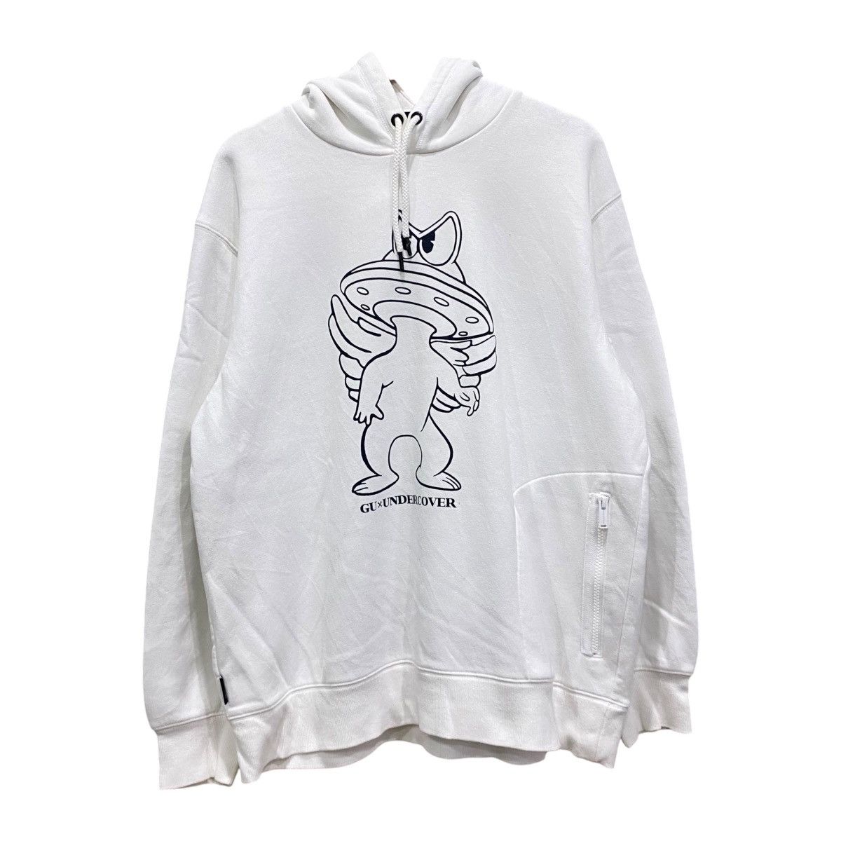 Undercover Undercover White Hoodie everyone lost their maps | Grailed