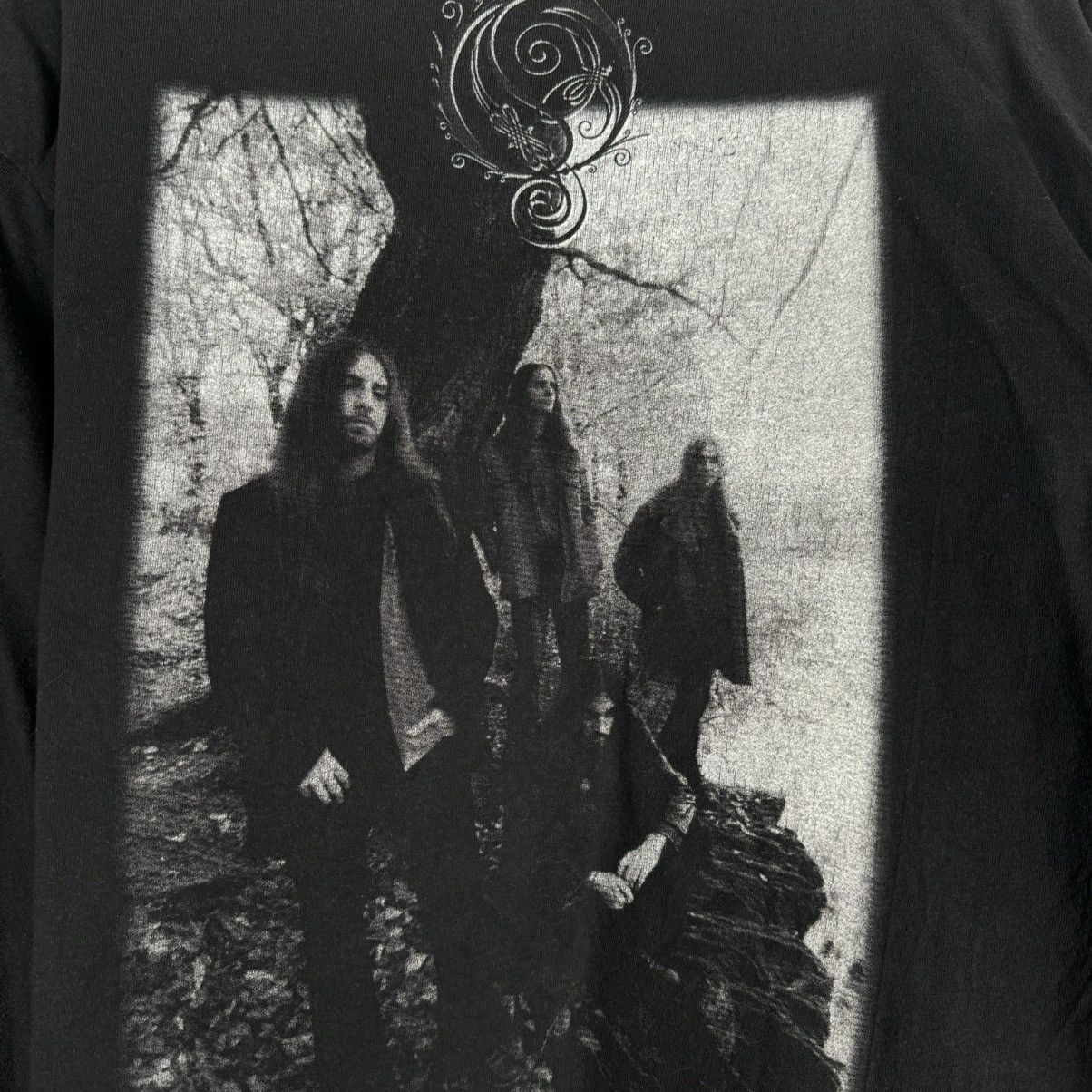 Band Tees Vintage 2001 Opeth Blackwater Park LS Album Promo T Shirt Size US XL / EU 56 / 4 - 6 Thumbnail