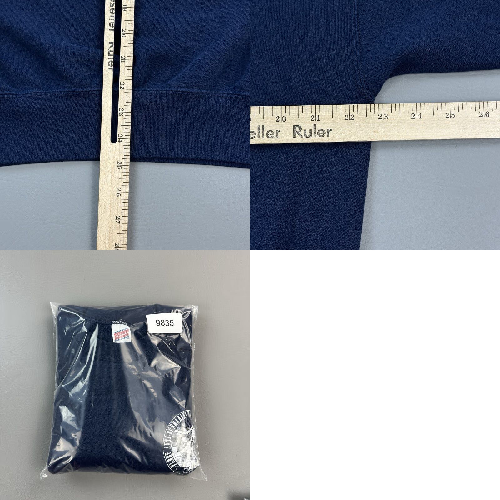 Soffe VINTAGE Soffe Sweatshirt Mens Large Naval Anti-Submarine Warfare Training Center Sweatshirt Naval USA 90s Graphic Print Mens L Blue Size US L / EU 52-54 / 3 - 9 Thumbnail