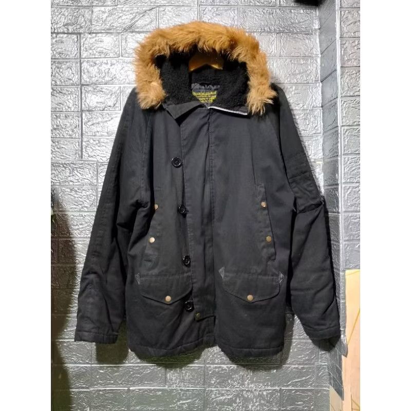 If Six Was Nine × Japanese Brand × Le Grande Bleu (L.G.B.) Japanese fur jacket parka Size US L / EU 52-54 / 3 - 1 Thumbnail