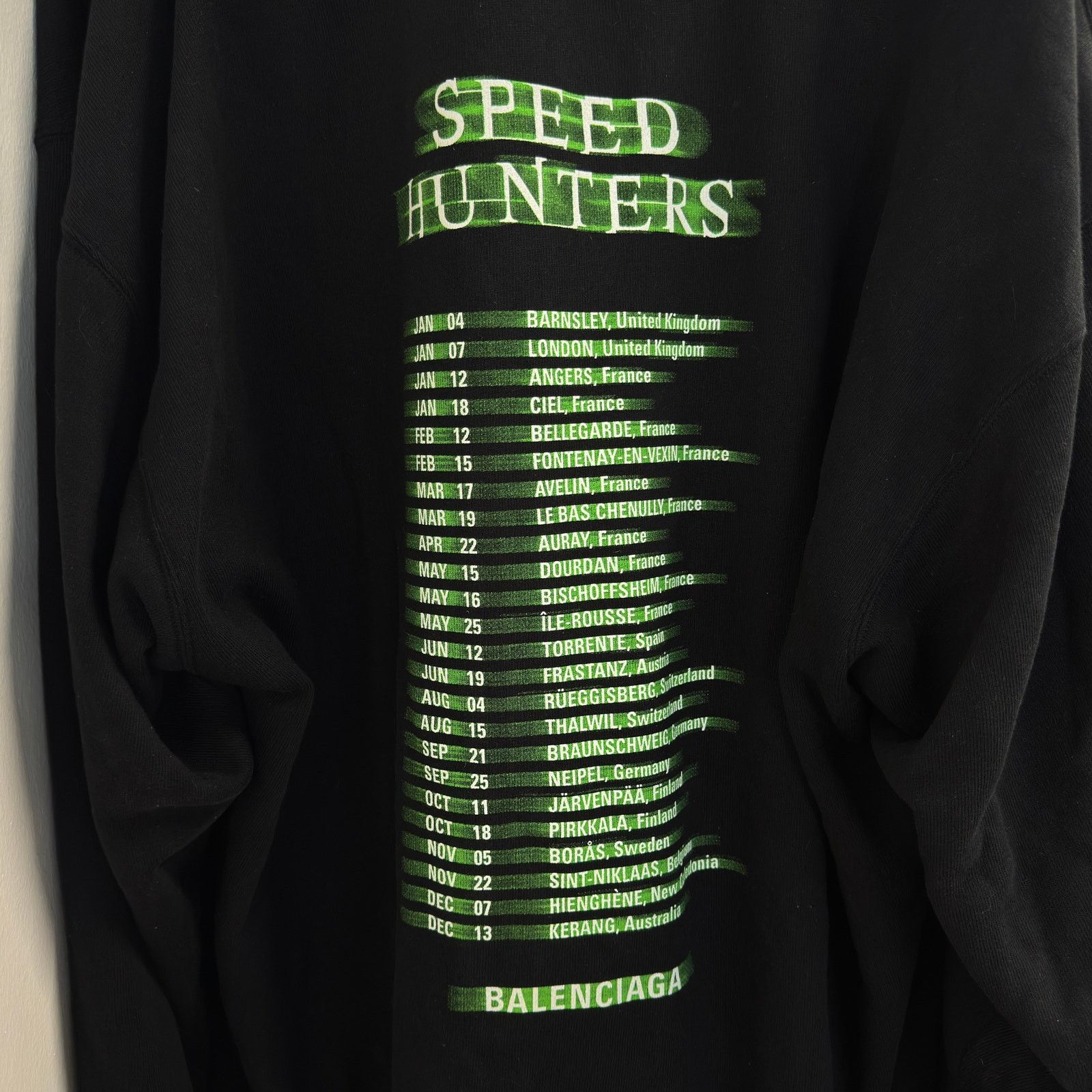 Balenciaga Balenciaga SpeedHunters Oversized Zip-Up Hoodie Size L Size US L / EU 52-54 / 3 - 4 Thumbnail