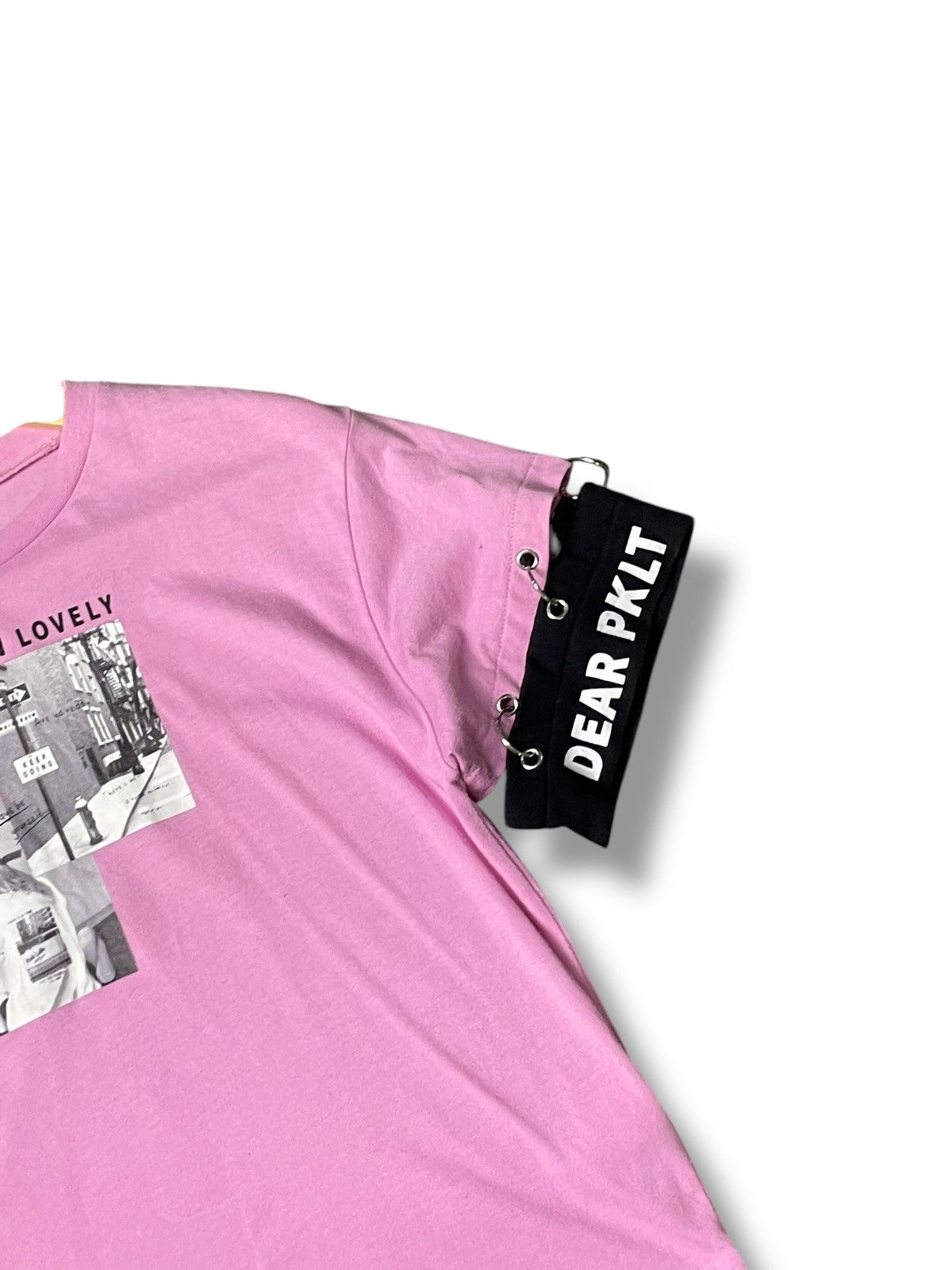 Japanese Brand × Vintage PINK LATTE Japanese Brand Short Sleeve Shirt (80) Size S / US 4 / IT 40 - 2 Thumbnail