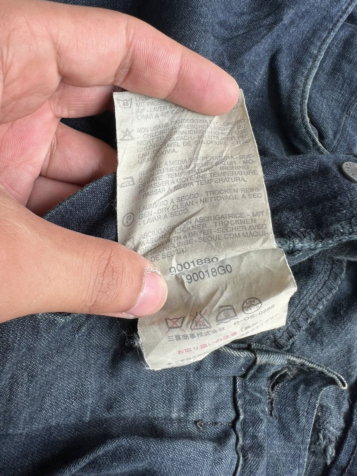 C.P. Company × Massimo Osti × Stone Island Vintage 1980s Massimo Osti ™️ Logo Baggy Denim Jeans Archive Size US 29 - 11 Thumbnail