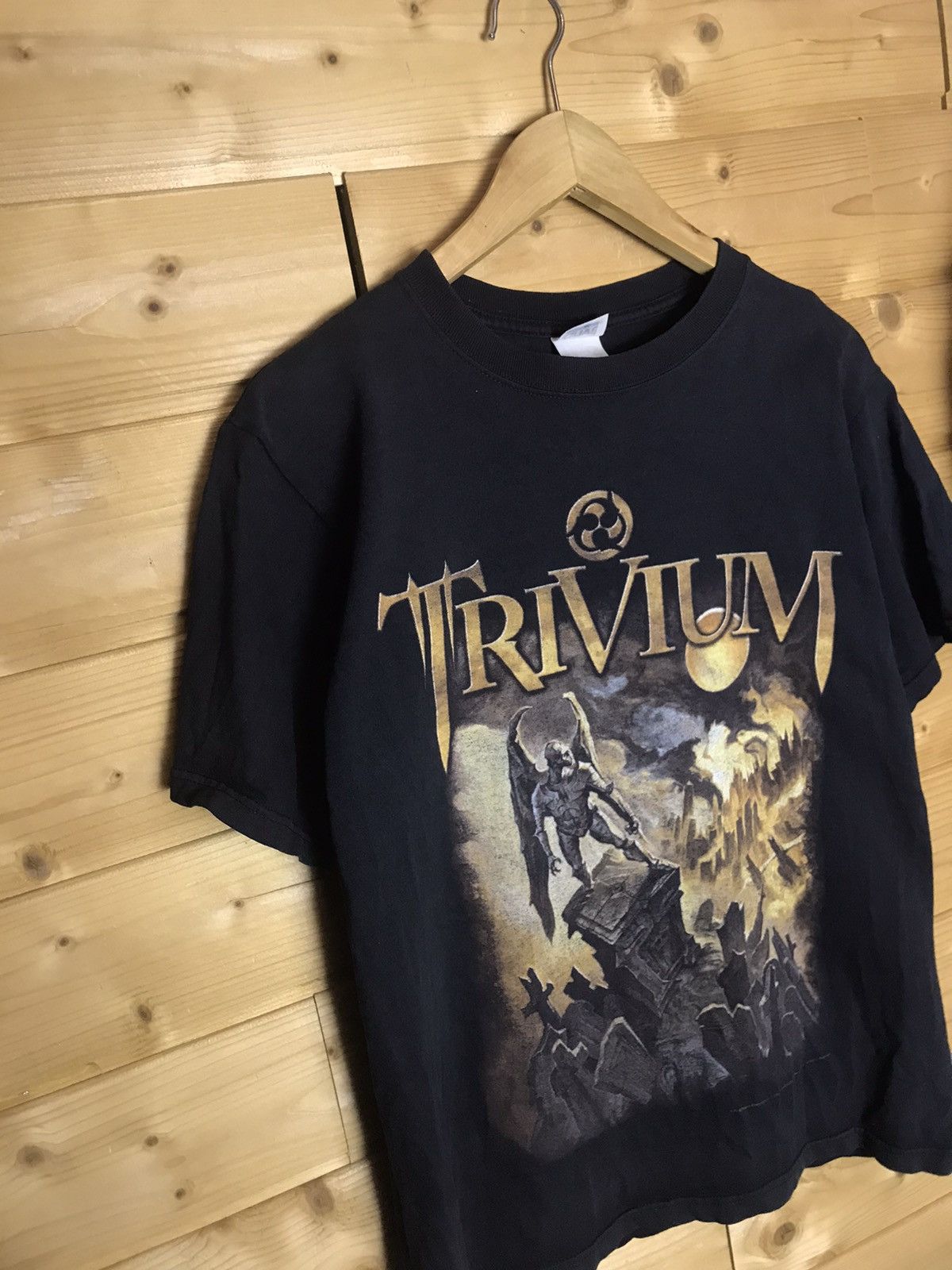 Band Tees Vintage Trivium 2006 tour faded t-shirt Size US M / EU 48-50 / 2 - 2 Thumbnail