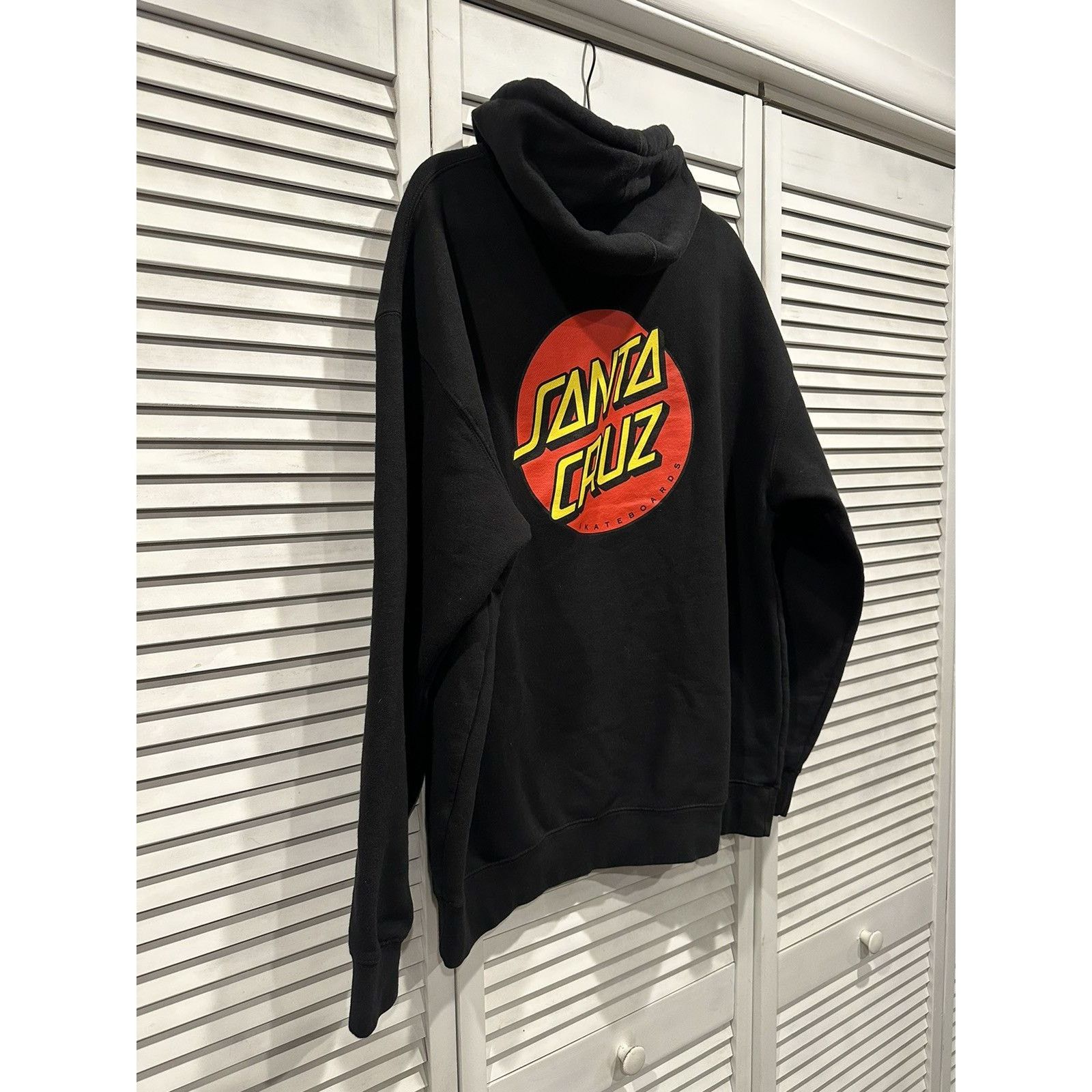 Santa Cruz Skateboards Classic Dot Pullover Hoodie Santa Cruz XL Black Size US XL / EU 56 / 4 - 7 Thumbnail