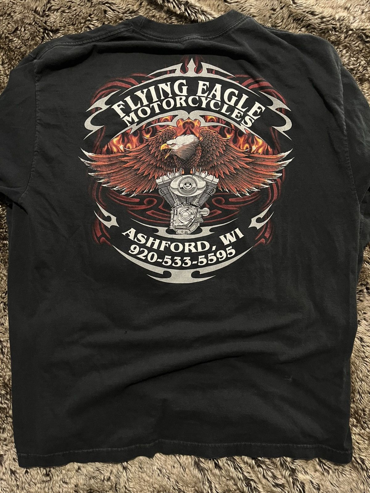 Other Skull Blade/Motorcycle Eagle Long-sleeve Tee Size US L / EU 52-54 / 3 - 2 Thumbnail