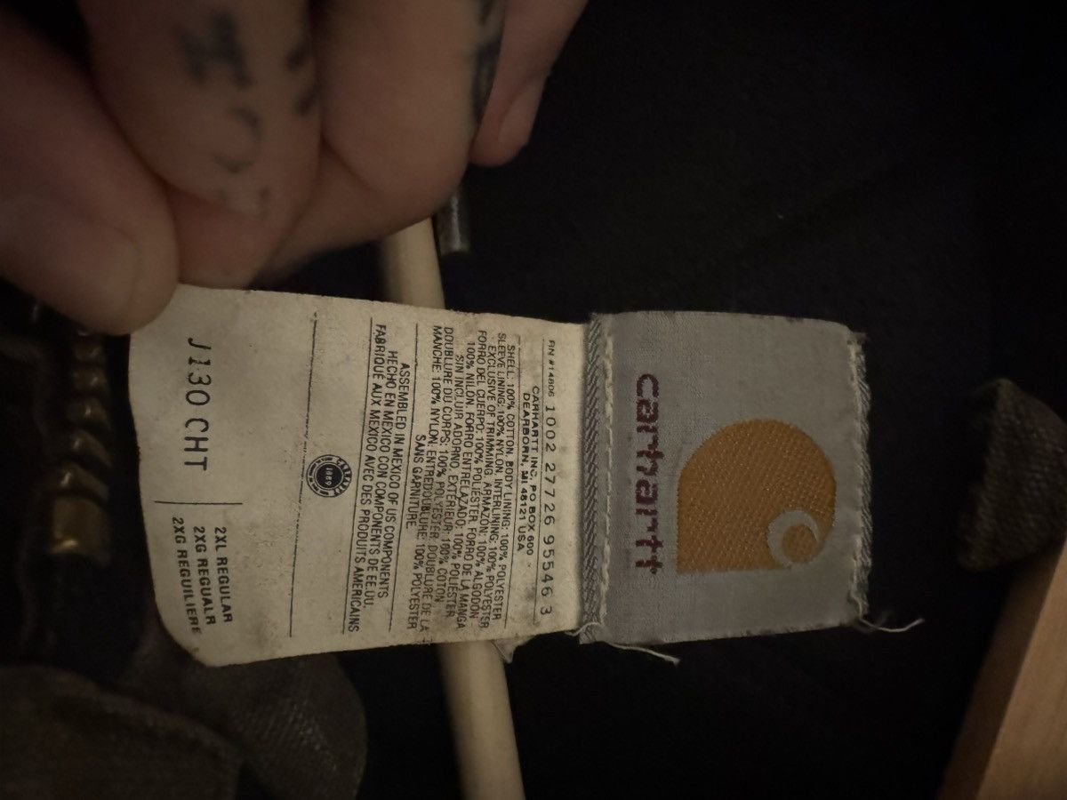 Carhartt Carhartt J130CHT Thrashed, Beat, Worked in Size US XL / EU 56 / 4 - 11 Thumbnail