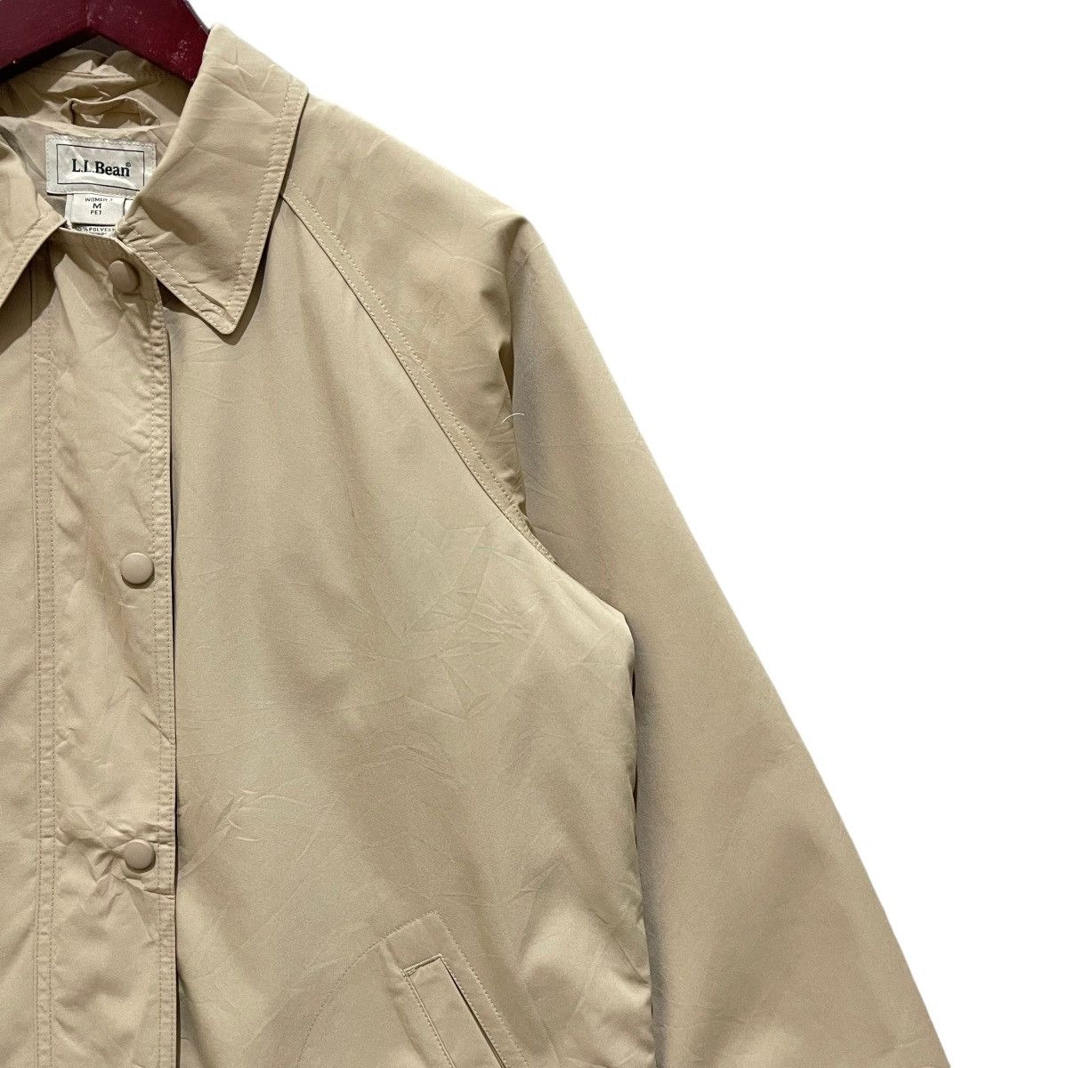 L.L. Bean × Vintage LL Bean Trench Coat Jacket Size M / US 6-8 / IT 42-44 - 4 Thumbnail