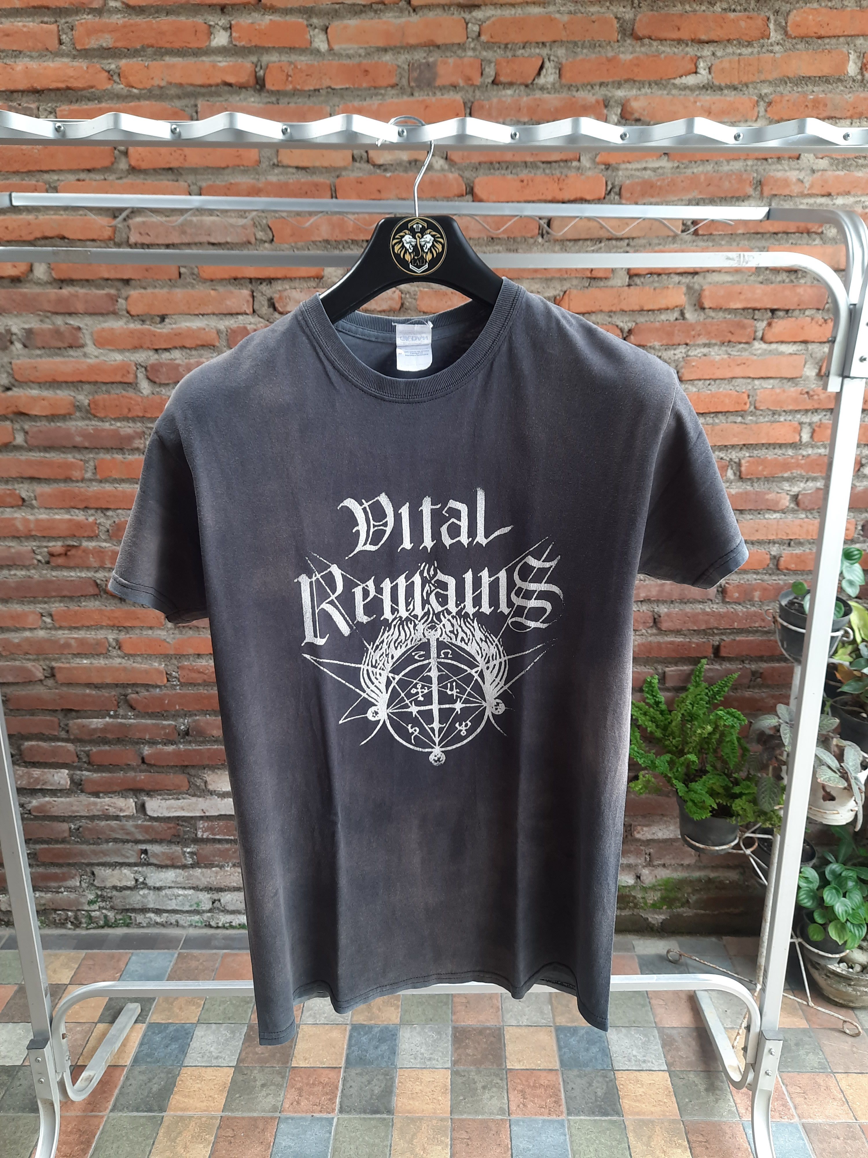 Band Tees Vital Remains Old School Death Metal Band Tee Size US M / EU 48-50 / 2 - 1 Thumbnail