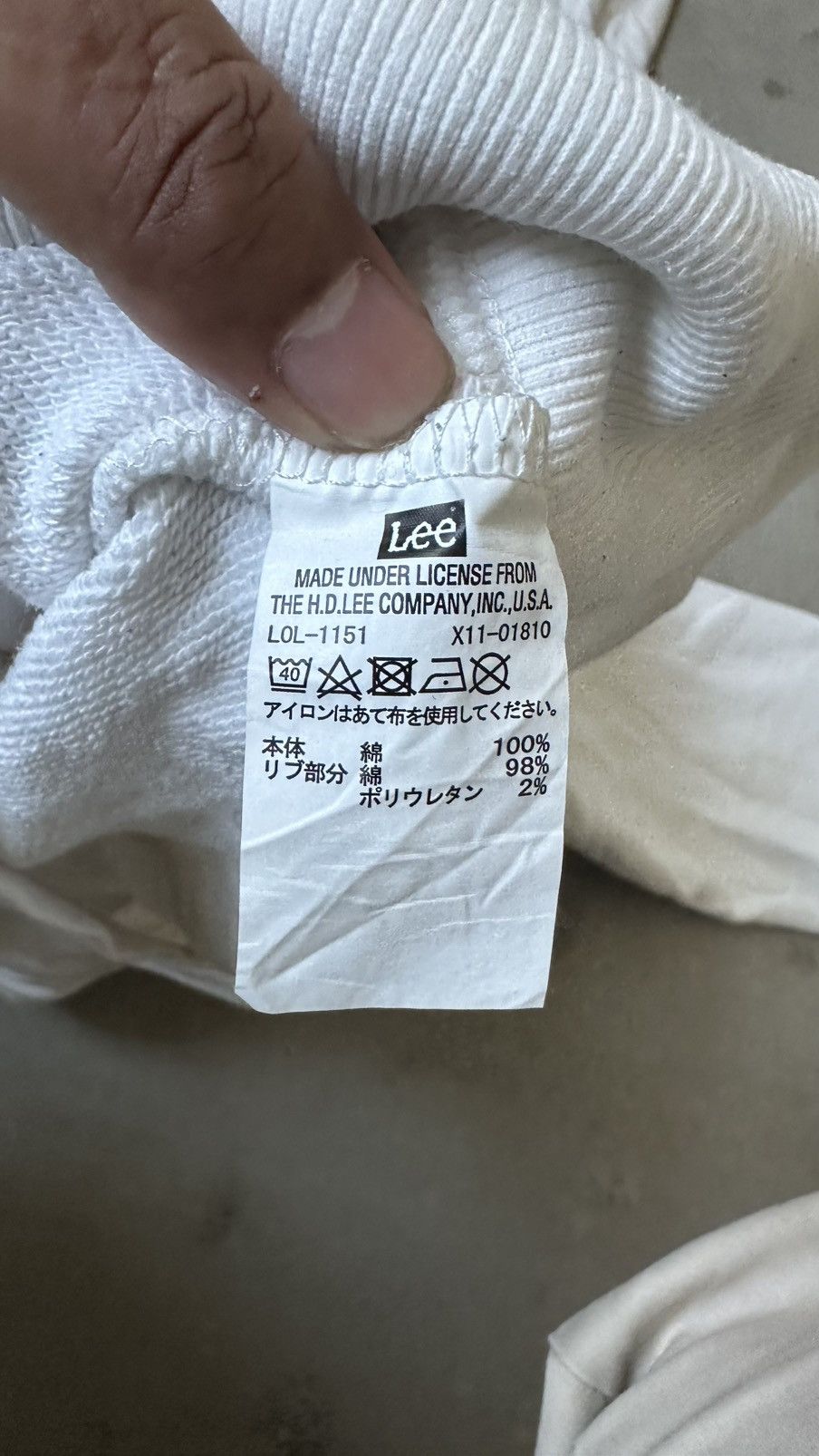 Lee VINTAGE LEE BIG LOGO HOODIE Size US M / EU 48-50 / 2 - 8 Thumbnail