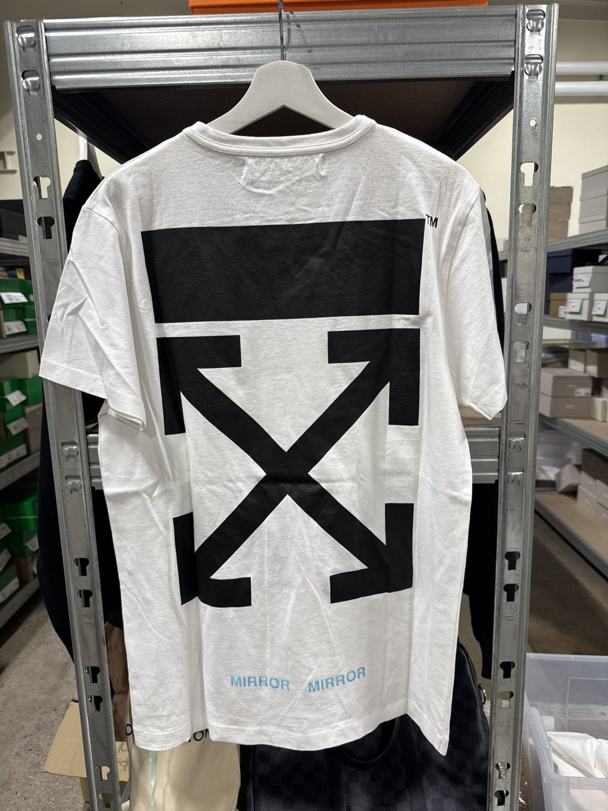 Off-White Off-White Arrow T-Shirt NEW 500$ Size US M / EU 48-50 / 2 - 1 Thumbnail