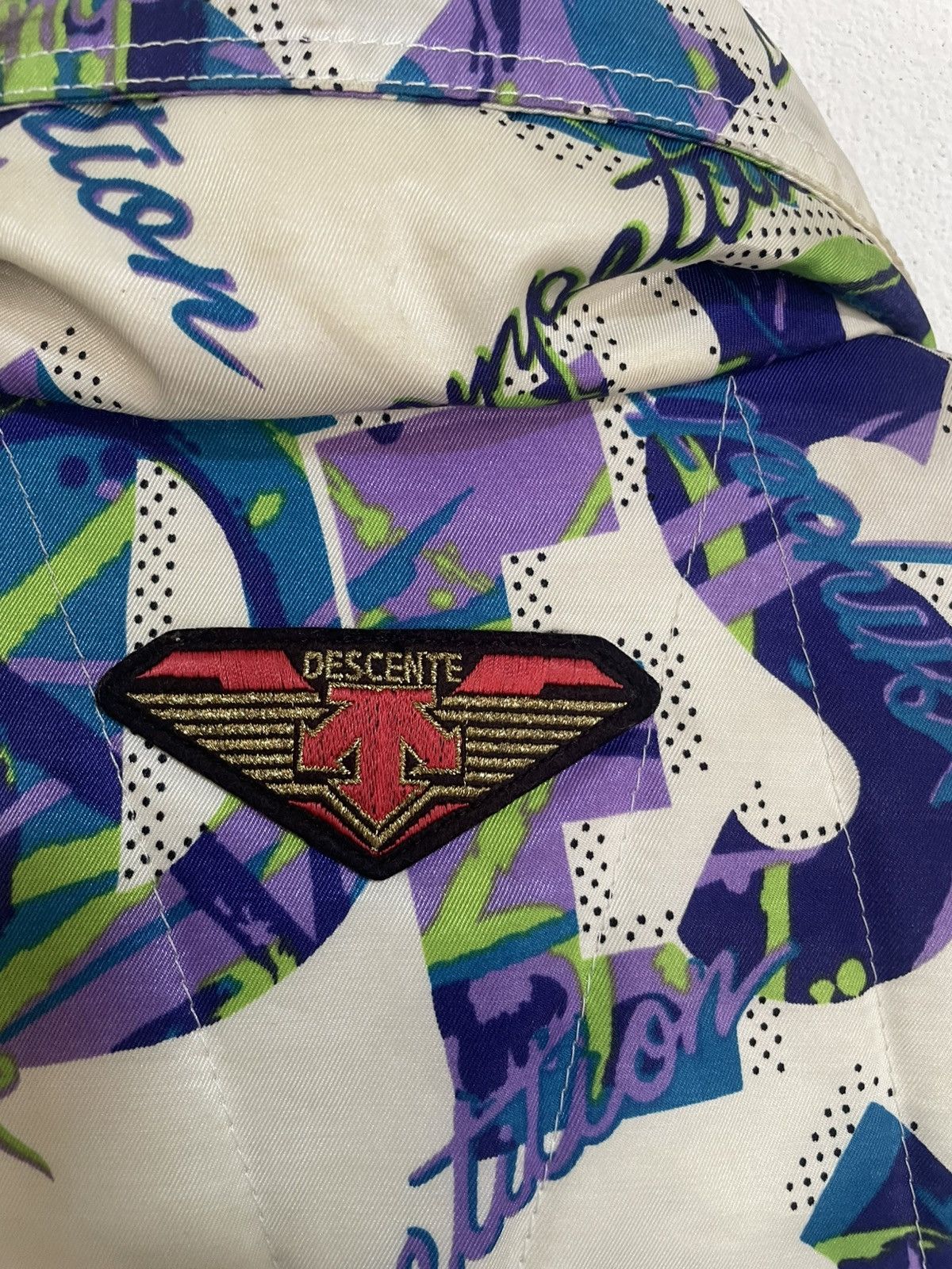 Descente × Vintage Vintage Descente allover print retro ski jacket Size US M / EU 48-50 / 2 - 8 Thumbnail