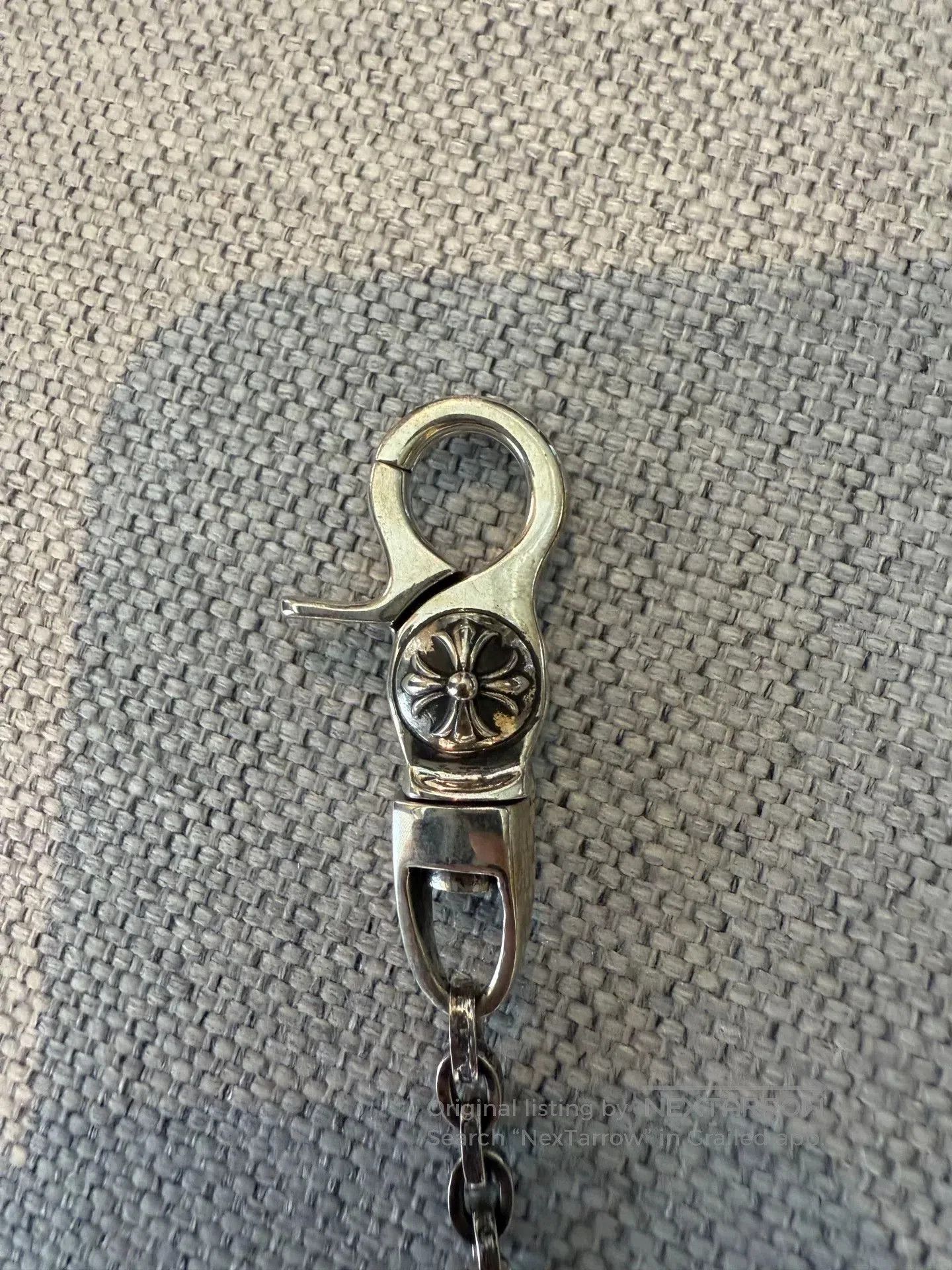 Chrome Hearts Chrome Hearts Paperchain Lobster Clasp Chain. Size ONE SIZE - 2 Thumbnail