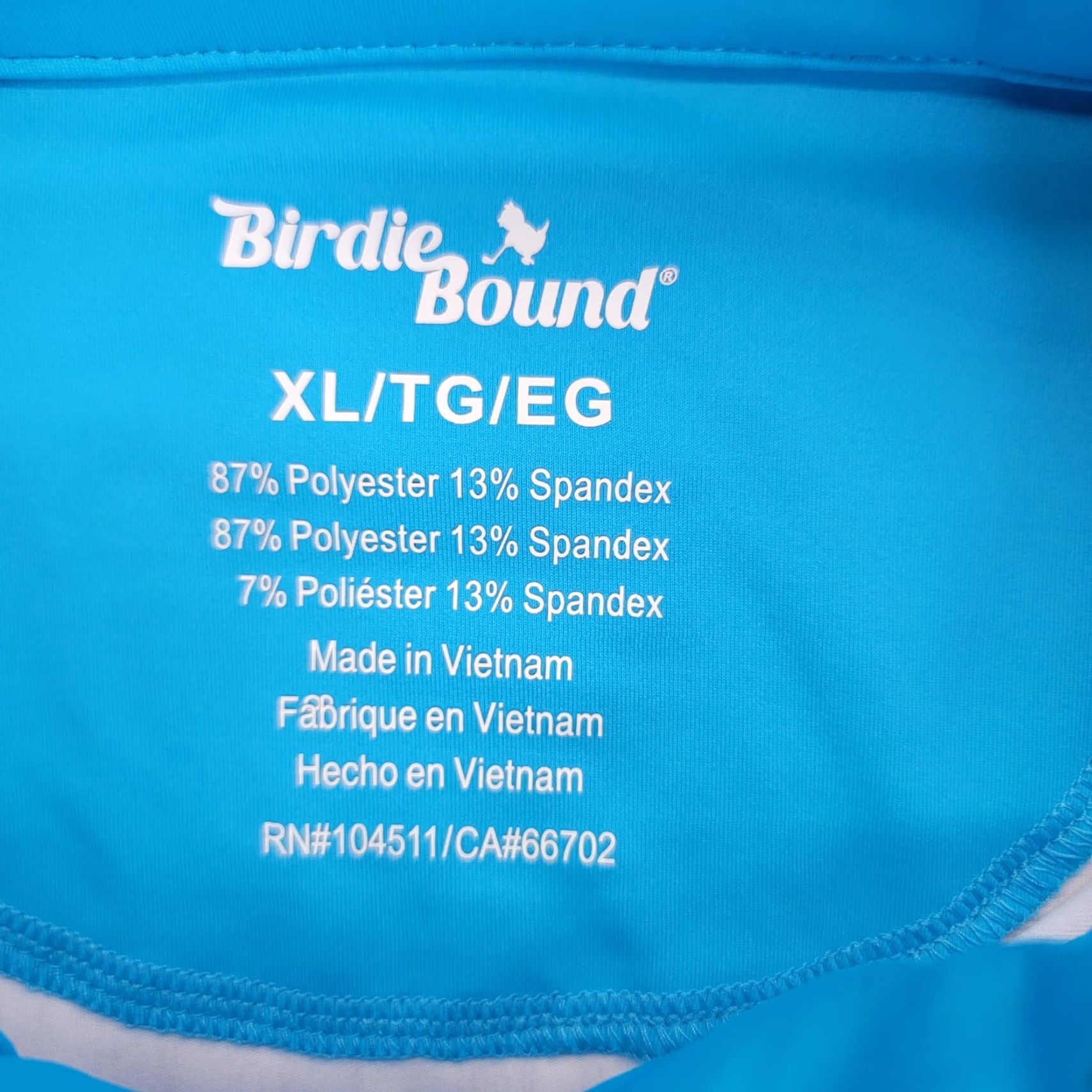 Vintage Birdie Bound shirt Mens XL Blue Golf 1/4 Zip Long Sleeve Pullover Graphic Print 2020s Activewear Golf Tee Size US XL / EU 56 / 4 - 3 Thumbnail