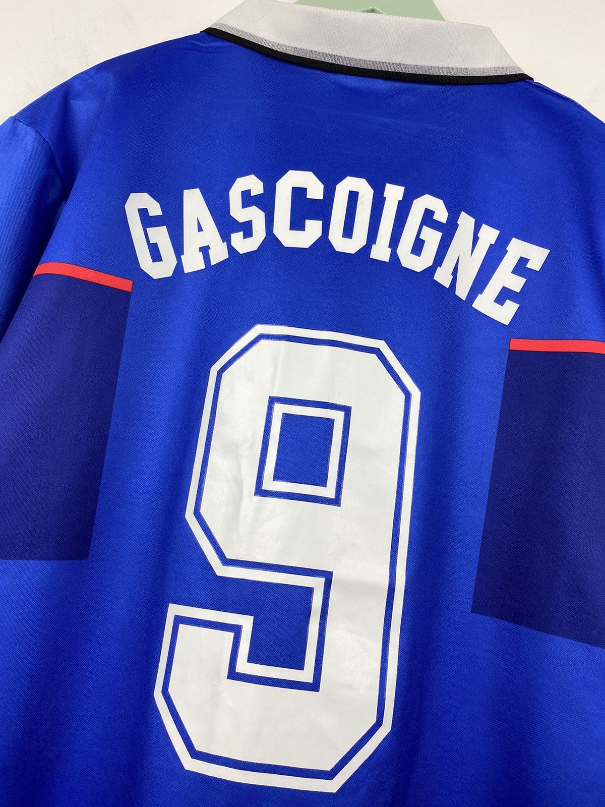 Nike Glasgow Rangers Gascoigne Football Jersey PSG Chelsea Celtic Size US M / EU 48-50 / 2 - 7 Thumbnail