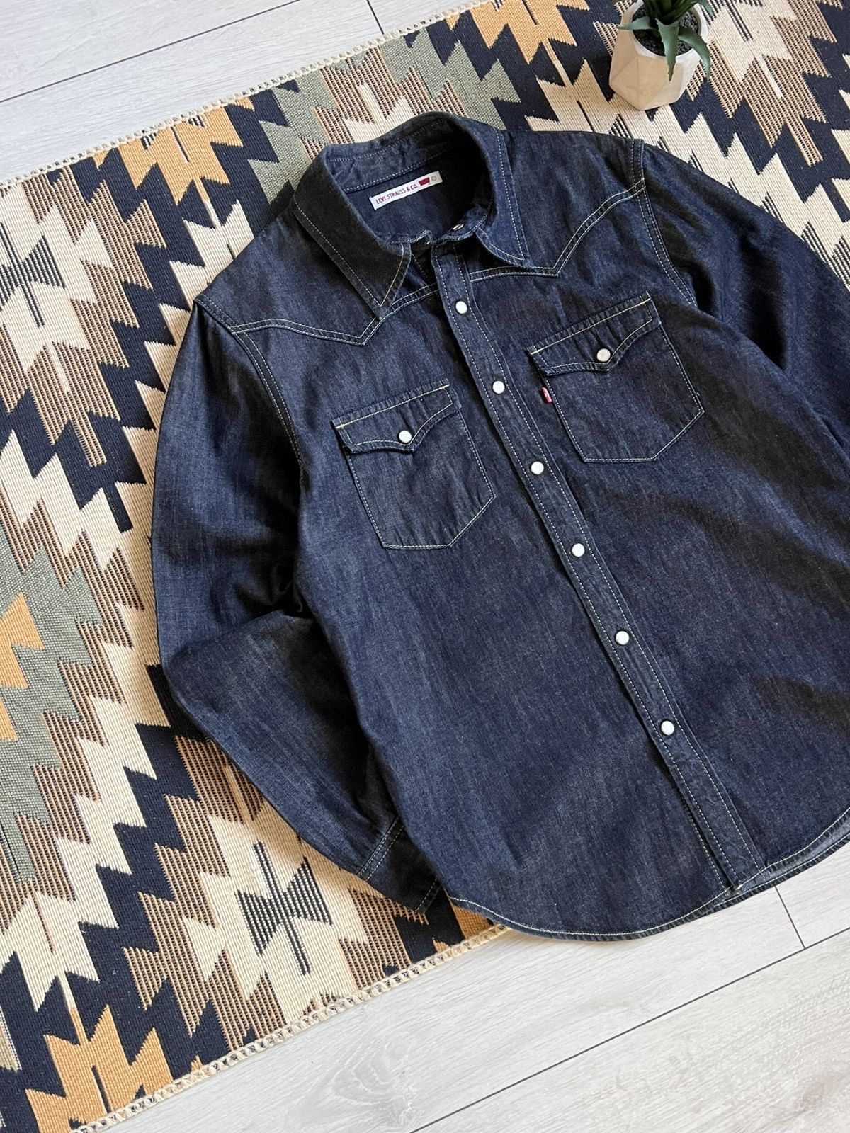 Levi's Levi’s Vintage Denim Button Up Shirt Size US S / EU 44-46 / 1 - 3 Thumbnail