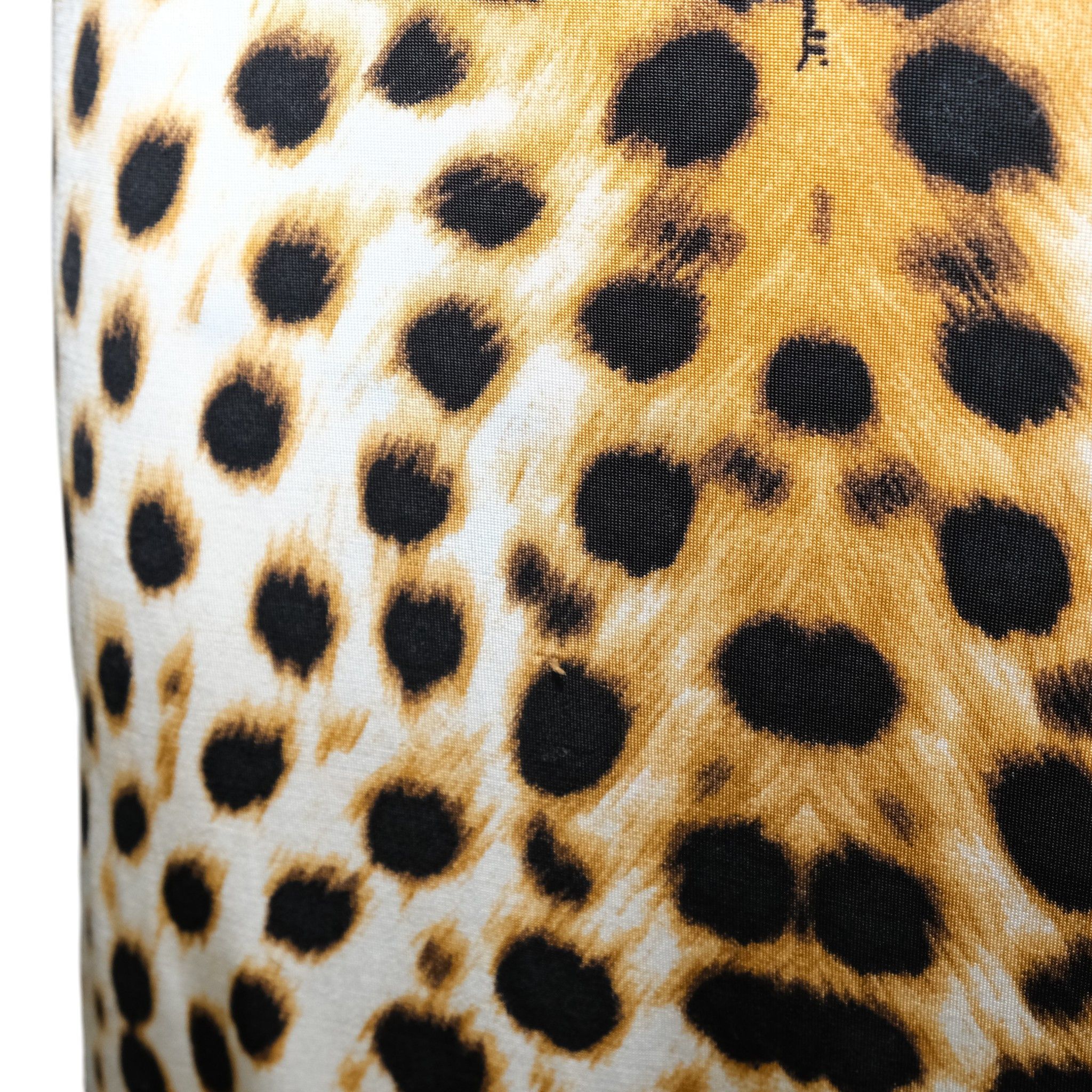 Roberto Cavalli Leopard Print Summer Dress Size L / US 10 / IT 46 - 5 Thumbnail