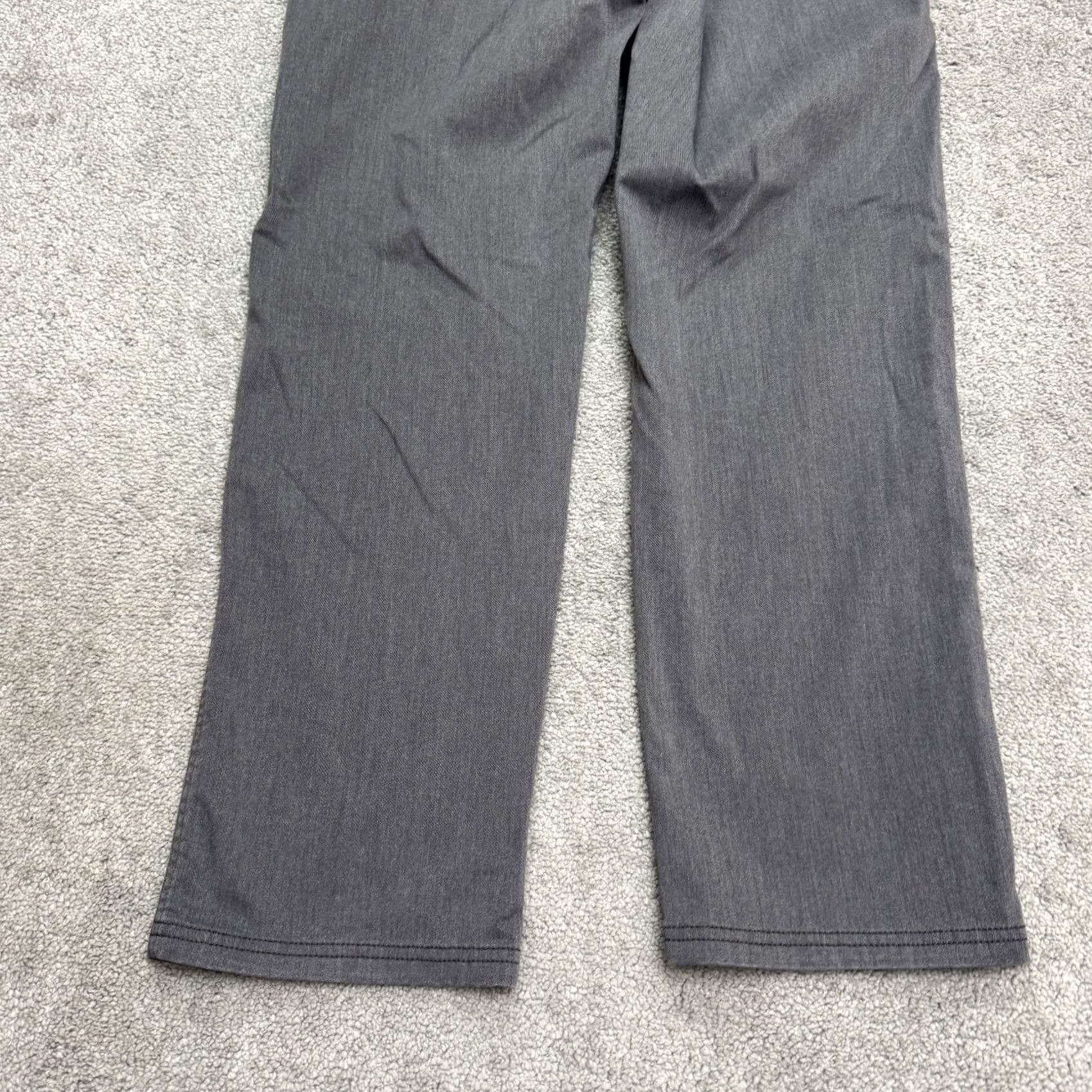 Vintage Columbia Straight Leg Chino Pants Mens 36x30 Gray Flat Front Casual Outdoor Prep Size US 36 / EU 52 - 4 Thumbnail