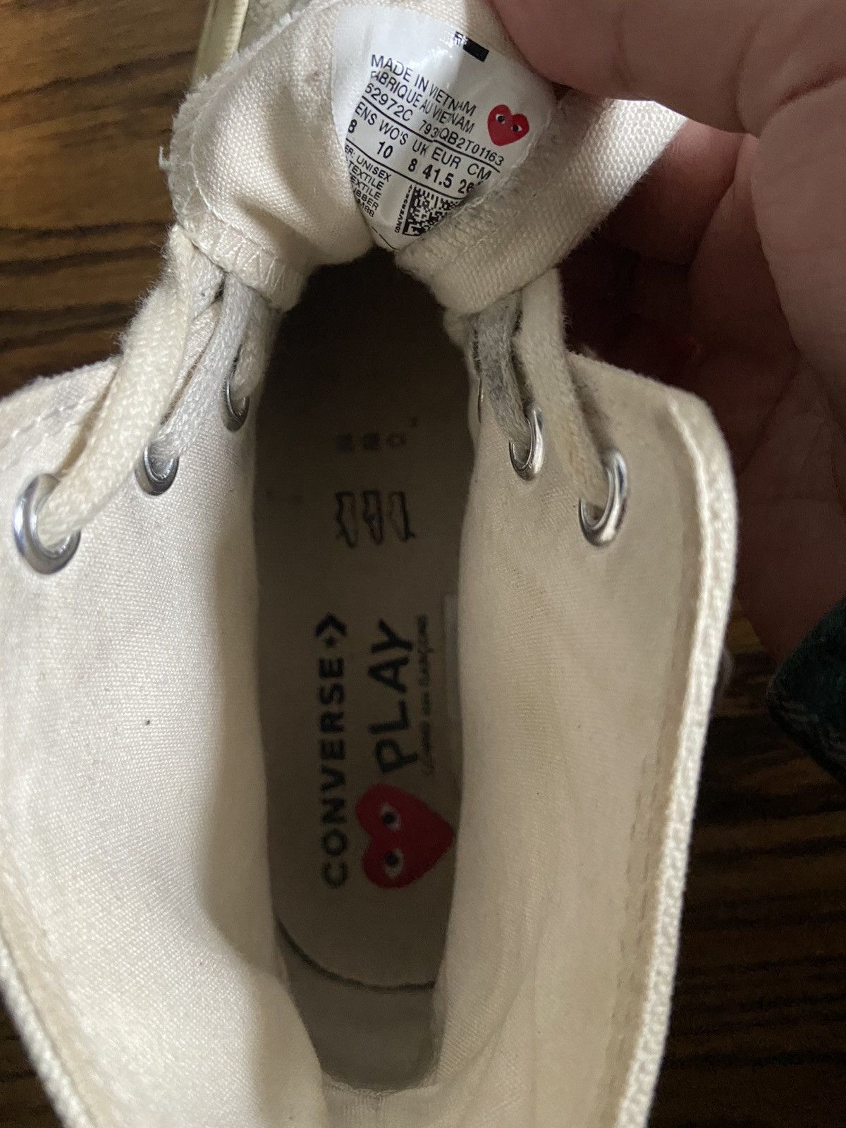 Comme des Garcons × Converse CDG Converse multi heart Size US 8 / EU 41 - 6 Thumbnail