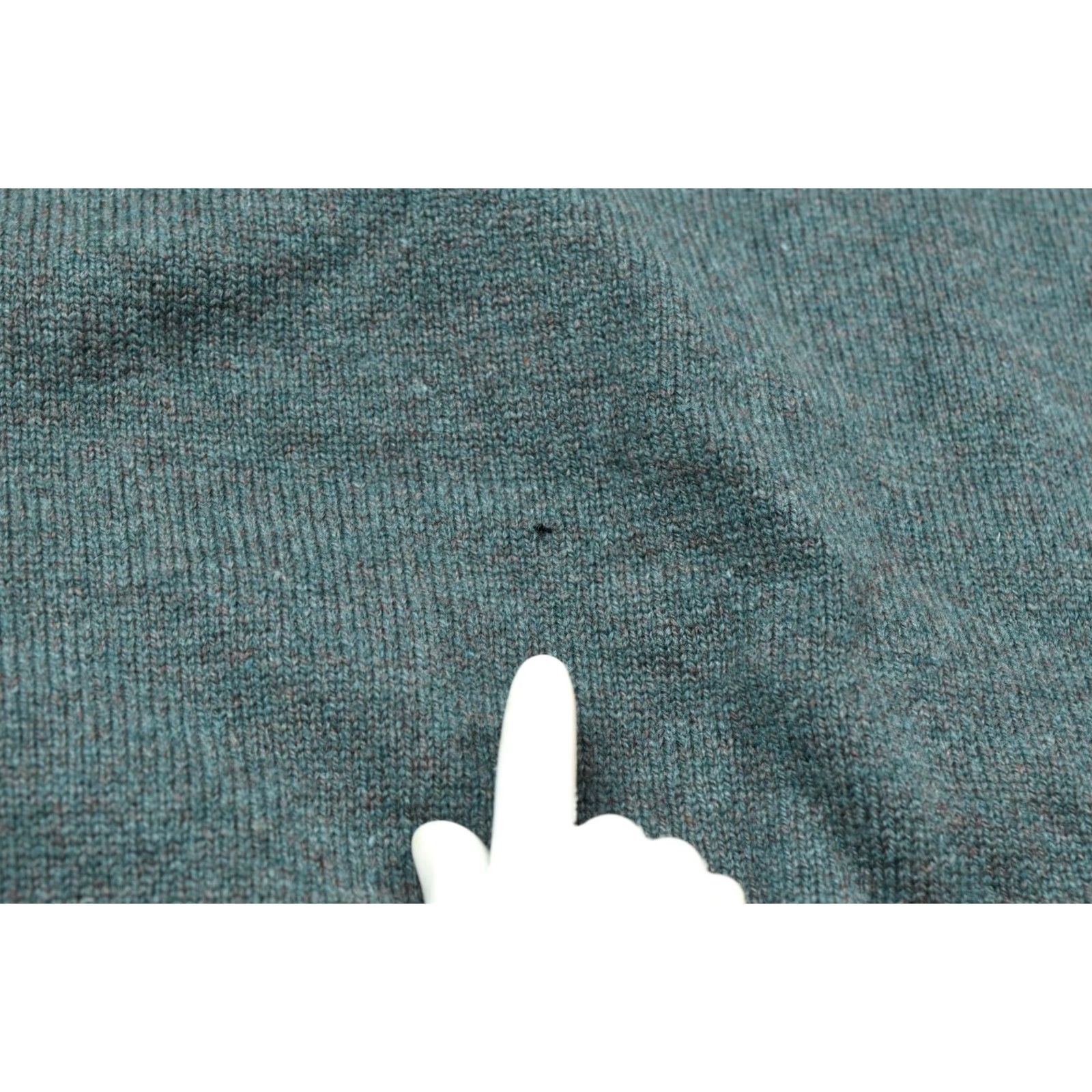 Vintage LL Bean Sweater Men Large Blue Long Sleeve V-Neck Pullover 100% Lambswool Size US L / EU 52-54 / 3 - 5 Thumbnail