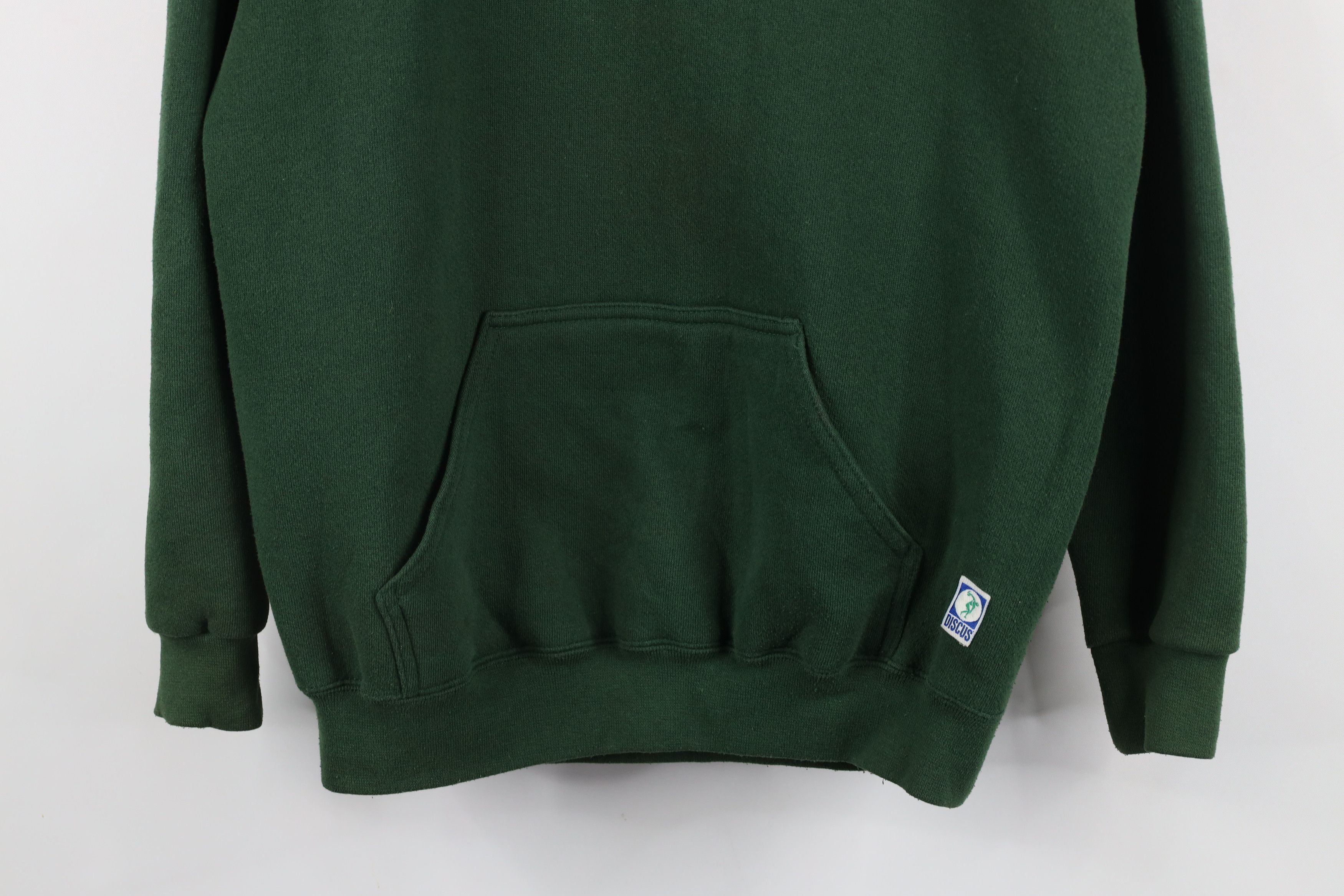 Vintage Vintage 90s Streetwear Out Miami Motors Hoodie Green USA Size US M / EU 48-50 / 2 - 3 Thumbnail