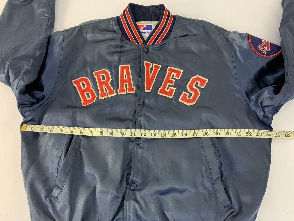 Swingster Swingster Braves Usa Varsity Bomber Jacket Padded Size US L / EU 52-54 / 3 - 8 Thumbnail