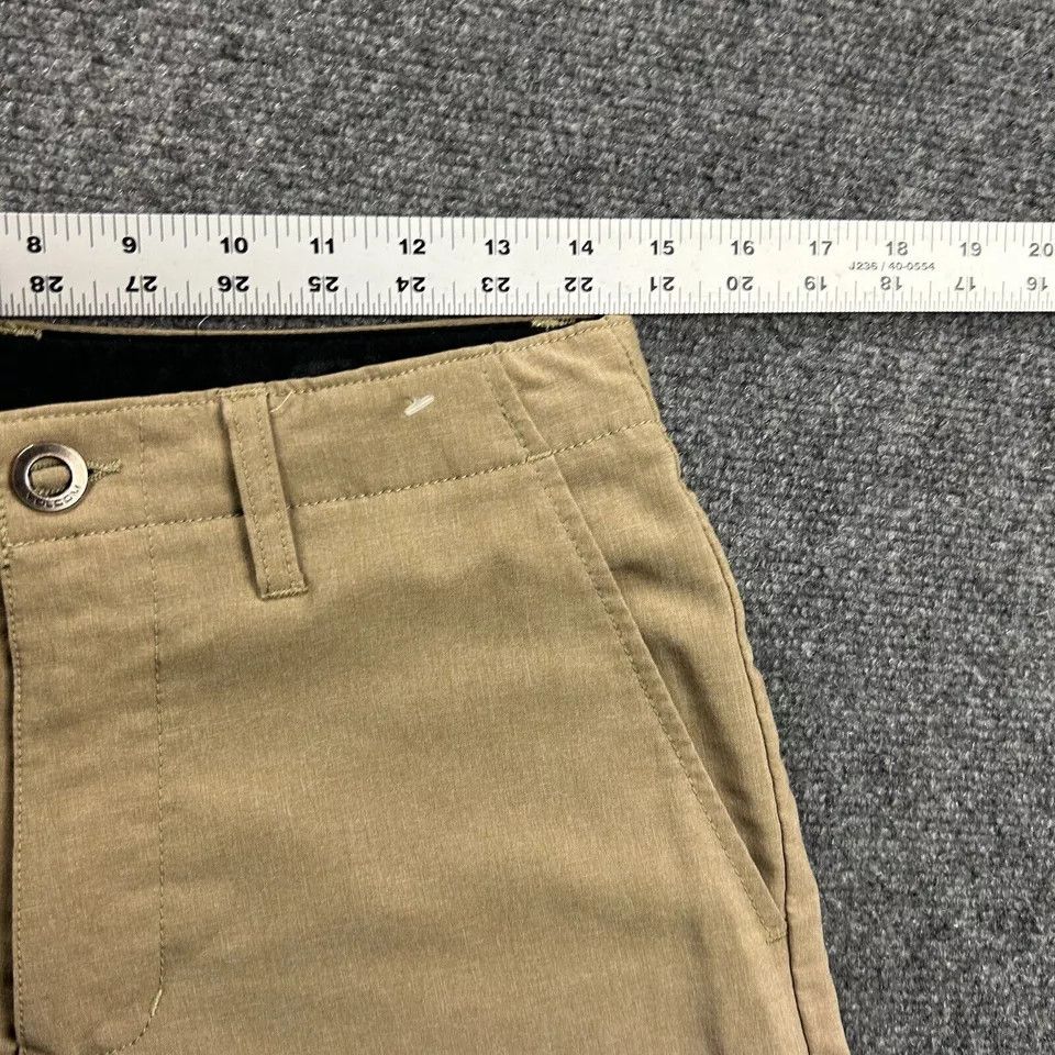 Volcom Volcom Shorts Mens 28 Beige Casual Phone Pocket Chino Size US 28 / EU 44 - 2 Thumbnail