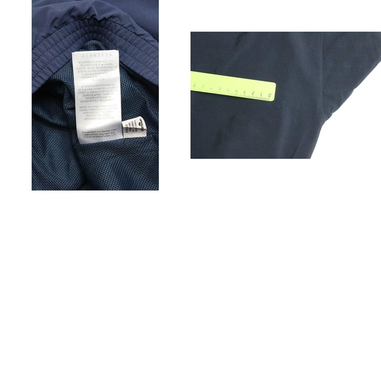Ellesse Ellesse Junio Anorak Jacket Men's SMALL Blue Half Zip Collar Lightweight Size US S / EU 44-46 / 1 - 8 Thumbnail