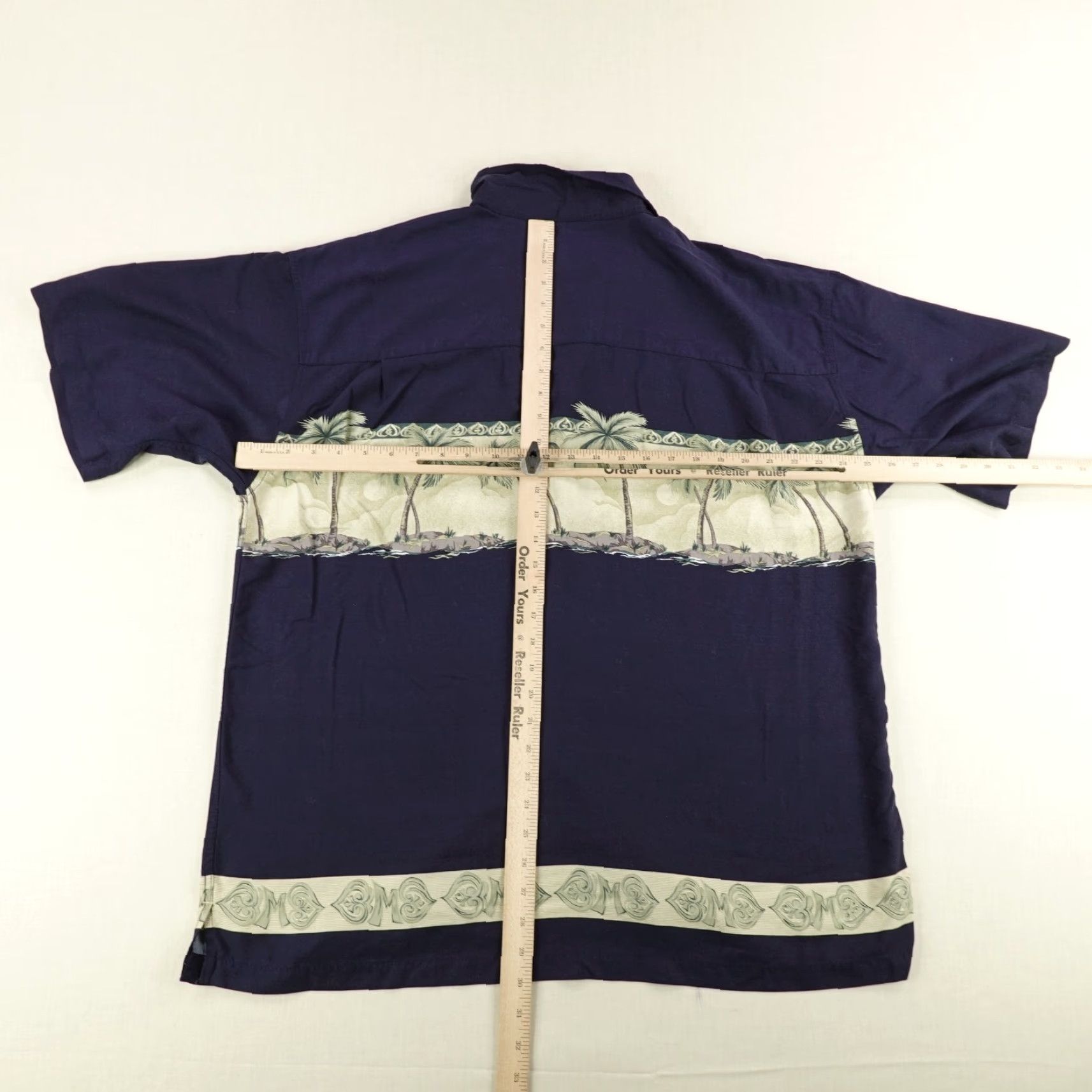 Vintage VINTAGE Bamboo Cay Shirt XL Blue Floral Hawaiian Camp Button-Up Mens Size US XL / EU 56 / 4 - 5 Thumbnail
