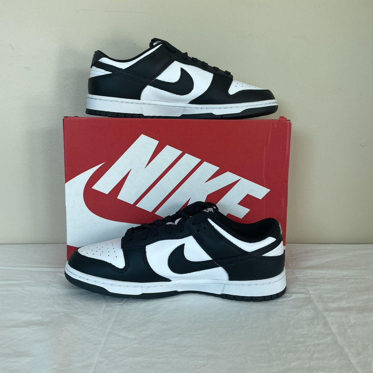 Nike Nike Dunk Low Black White Panda Mens US Size 11 DD1391-100 Size US 11 / EU 44 - 2 Thumbnail