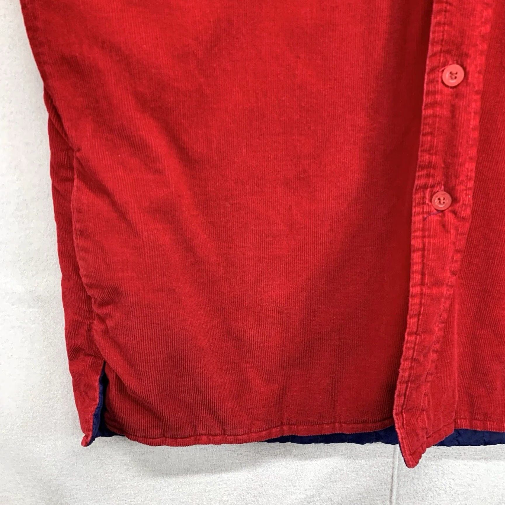 Vintage VINTAGE Sportswear by Country Touch Corduroy Button-Up Shirt Men’s Medium Red 70s Grunge Rock Size US M / EU 48-50 / 2 - 7 Thumbnail