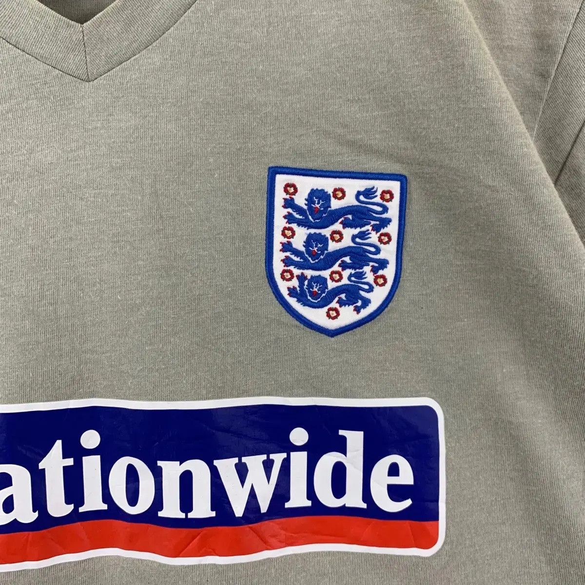 Umbro Vintage UMBRO ENGLAND NATIONWIDE 2010 Football Jersey Tee Size US L / EU 52-54 / 3 - 3 Thumbnail