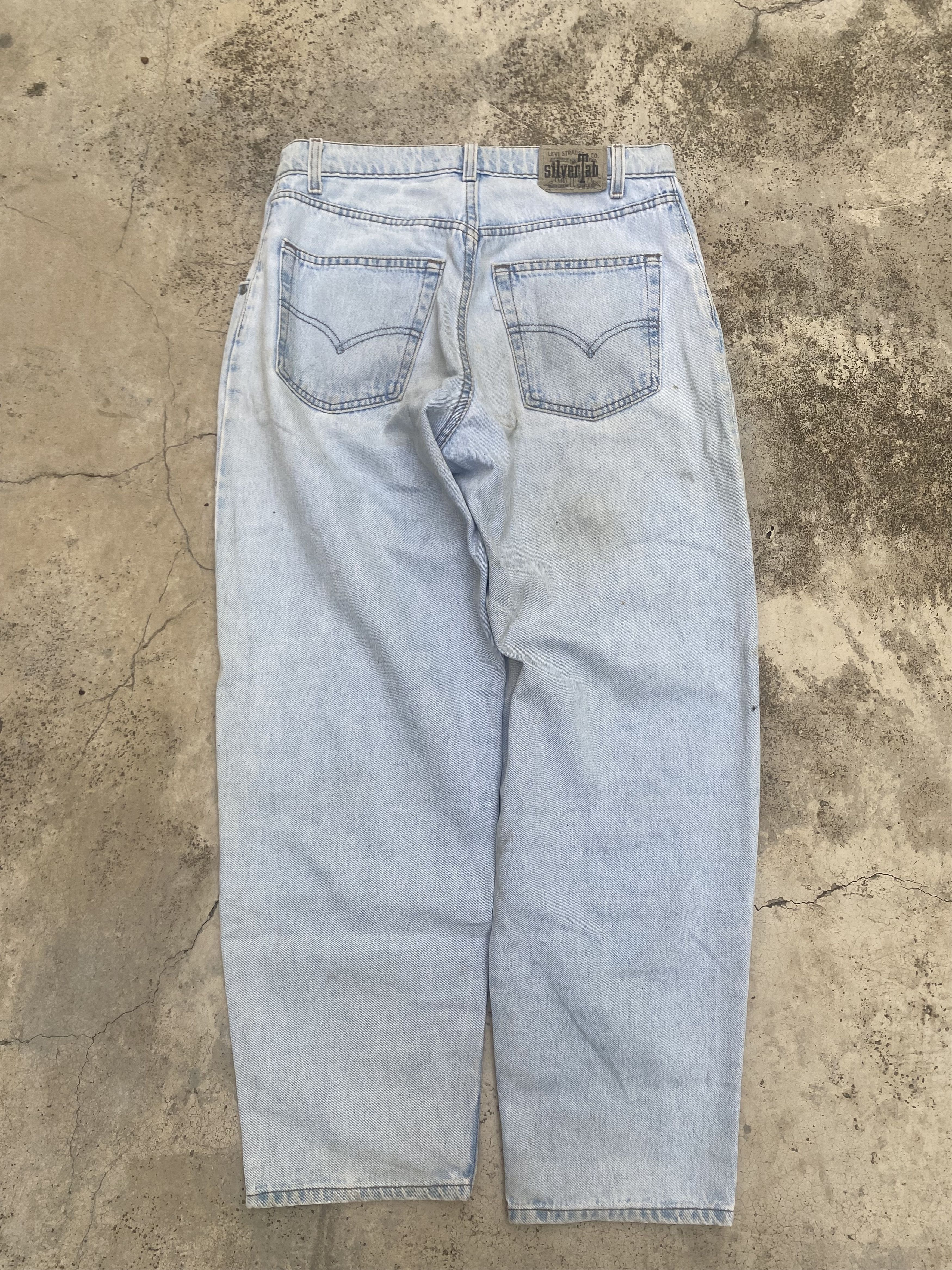 Levi's vtg Levi’s silvertab baggy jeans Size US 33 - 3 Thumbnail