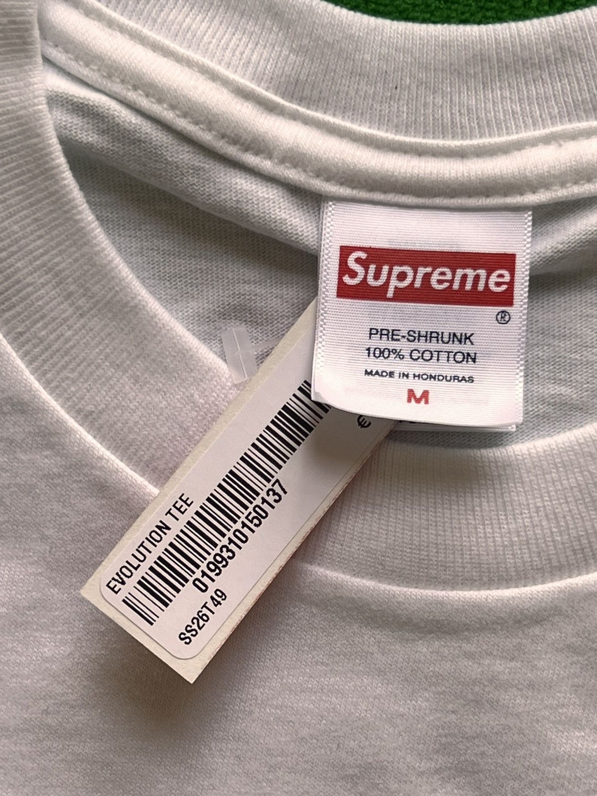 Supreme Supreme Evolution Tee White M ape human t-shirt primitive Size US M / EU 48-50 / 2 - 16 Thumbnail
