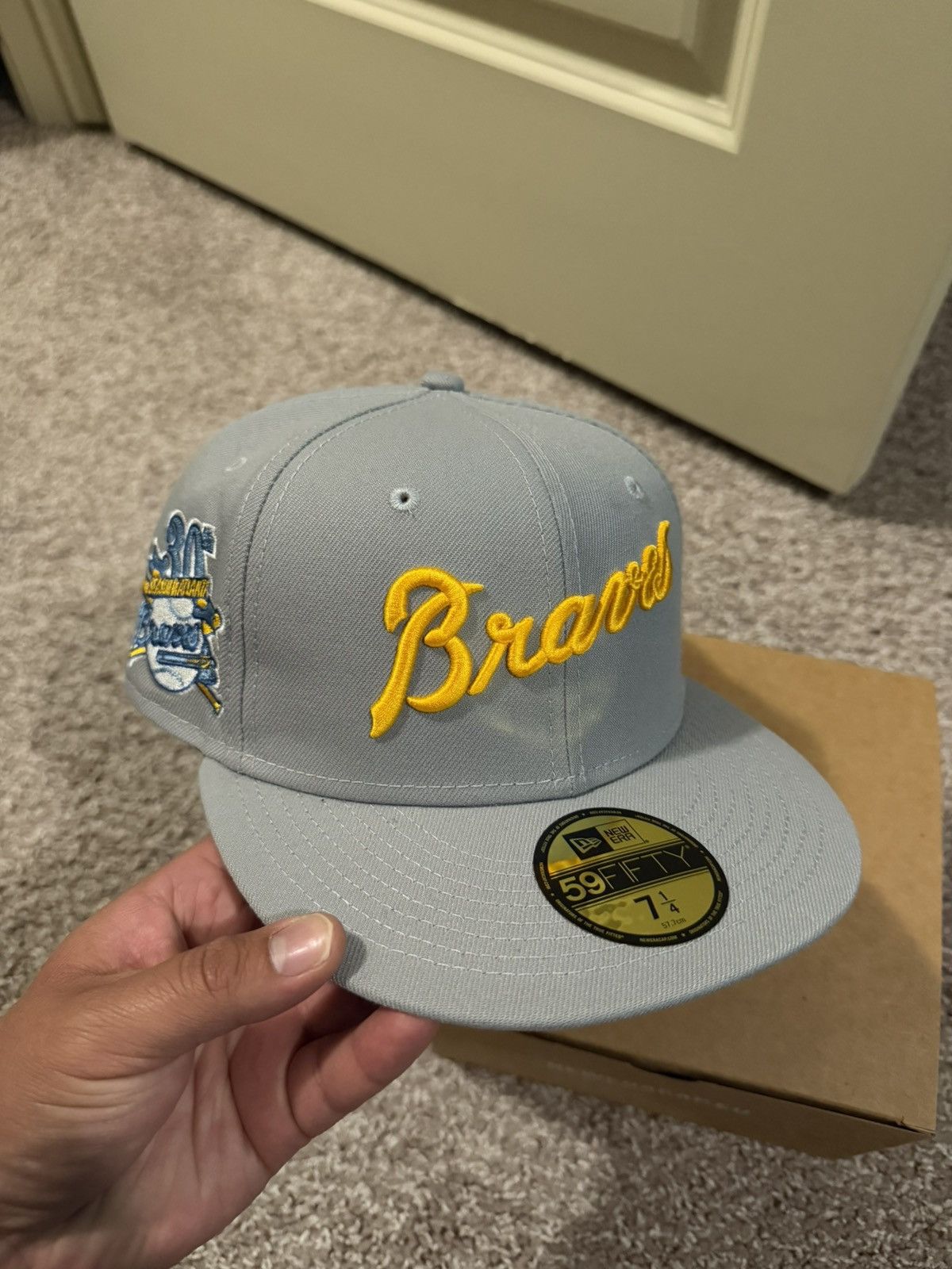 Hat Club 7 1/4 New Era Atlanta Braves 30th Anniversary Fitted Size ONE SIZE - 1 Thumbnail