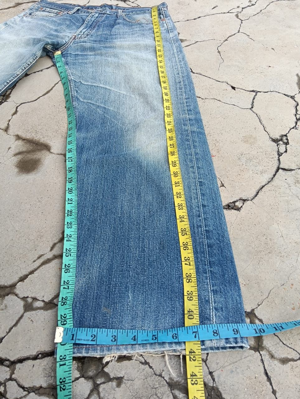 Levi's Vintage Levi's 503 Baggy faded Wash Jeans Size US 34 / EU 50 - 9 Thumbnail